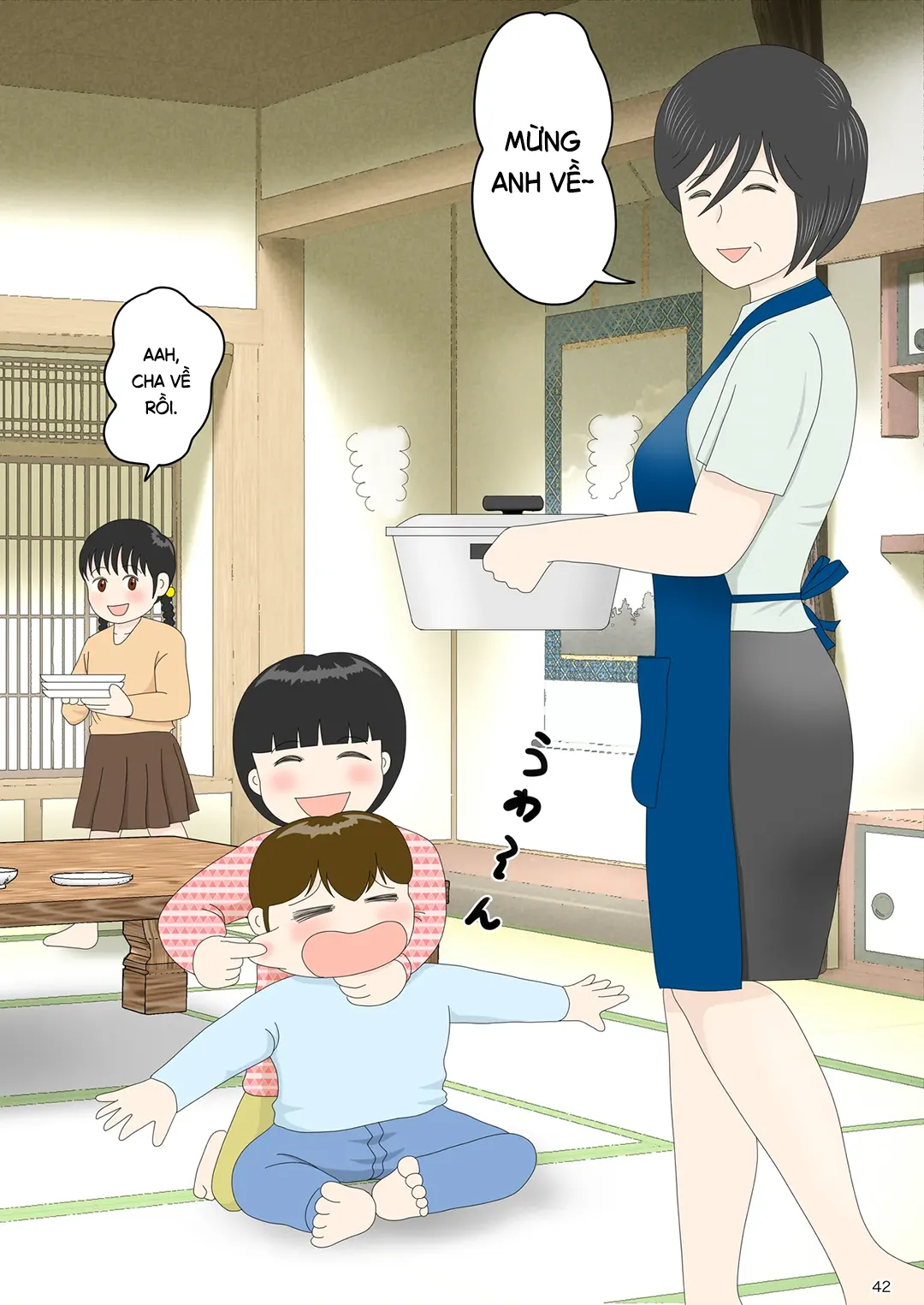 Bị mẹ phát hiện đang rình trộm thủ dâm [Onaneta... - Chap 11 - 42