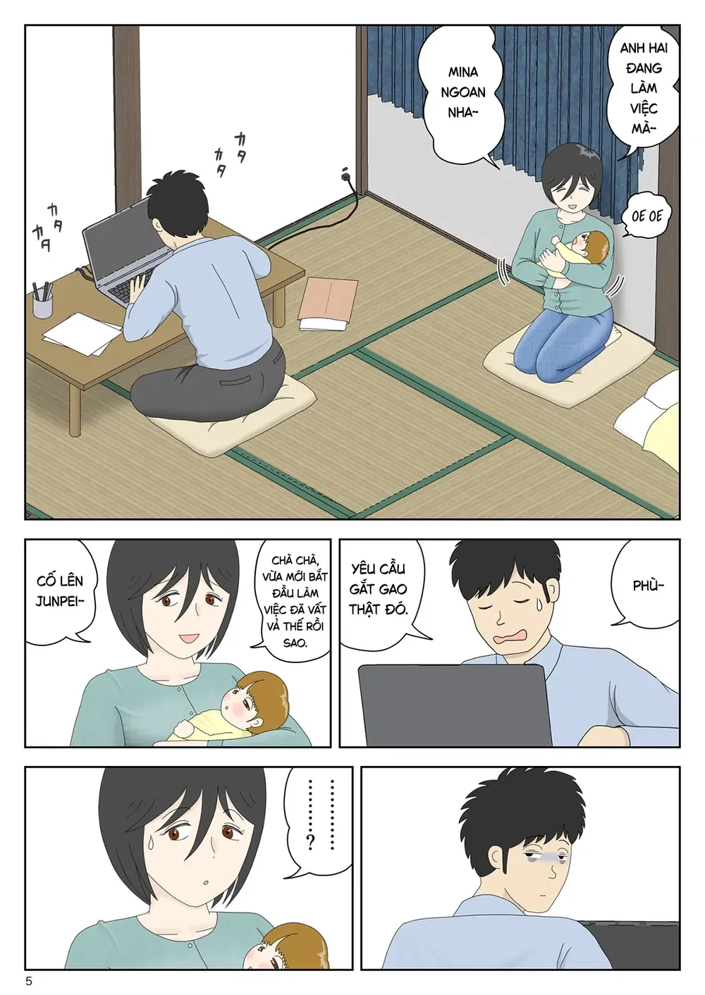 Bị mẹ phát hiện đang rình trộm thủ dâm [Onaneta... - Chap 11 - 5