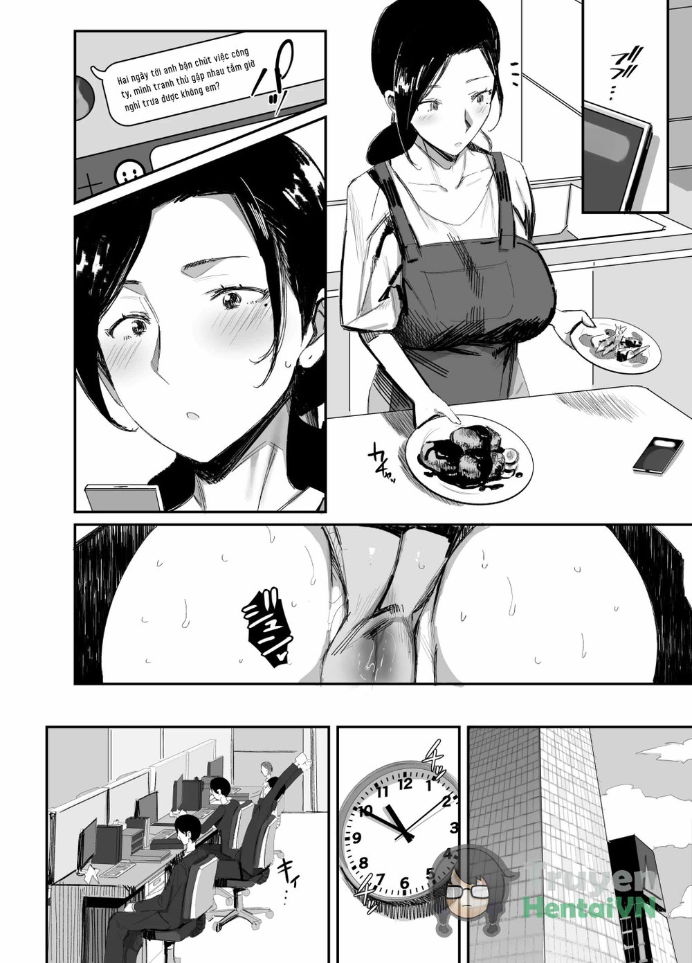 Shokuba Fukki shita Hitozuma ga Netorare Ochiru... - Chap 1 - 22