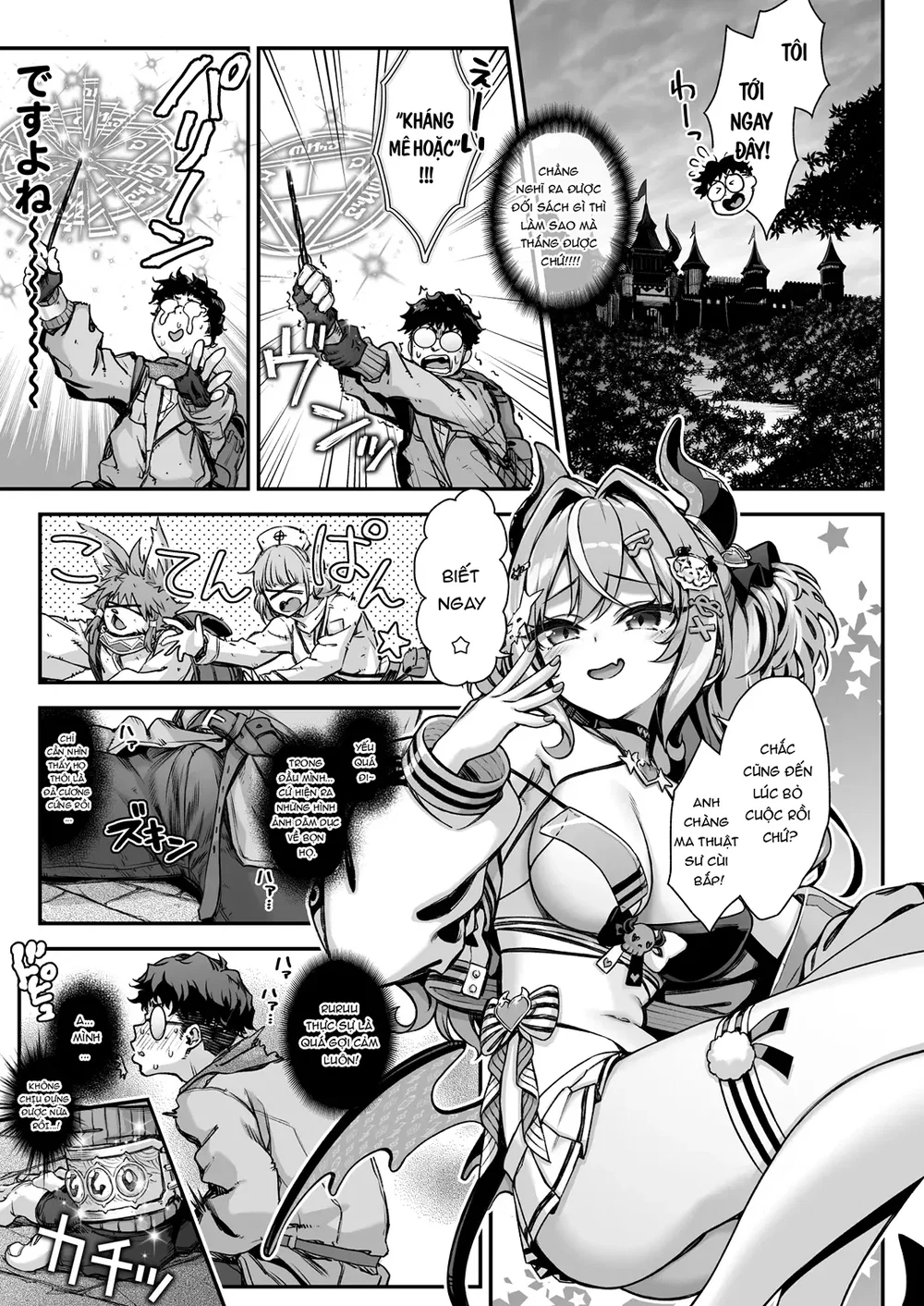 Nữ quỷ Succubus đối đầu với… - Chap 1 - 10 Nữ quỷ Succubus đối đầu với… - Chap 1 - 10