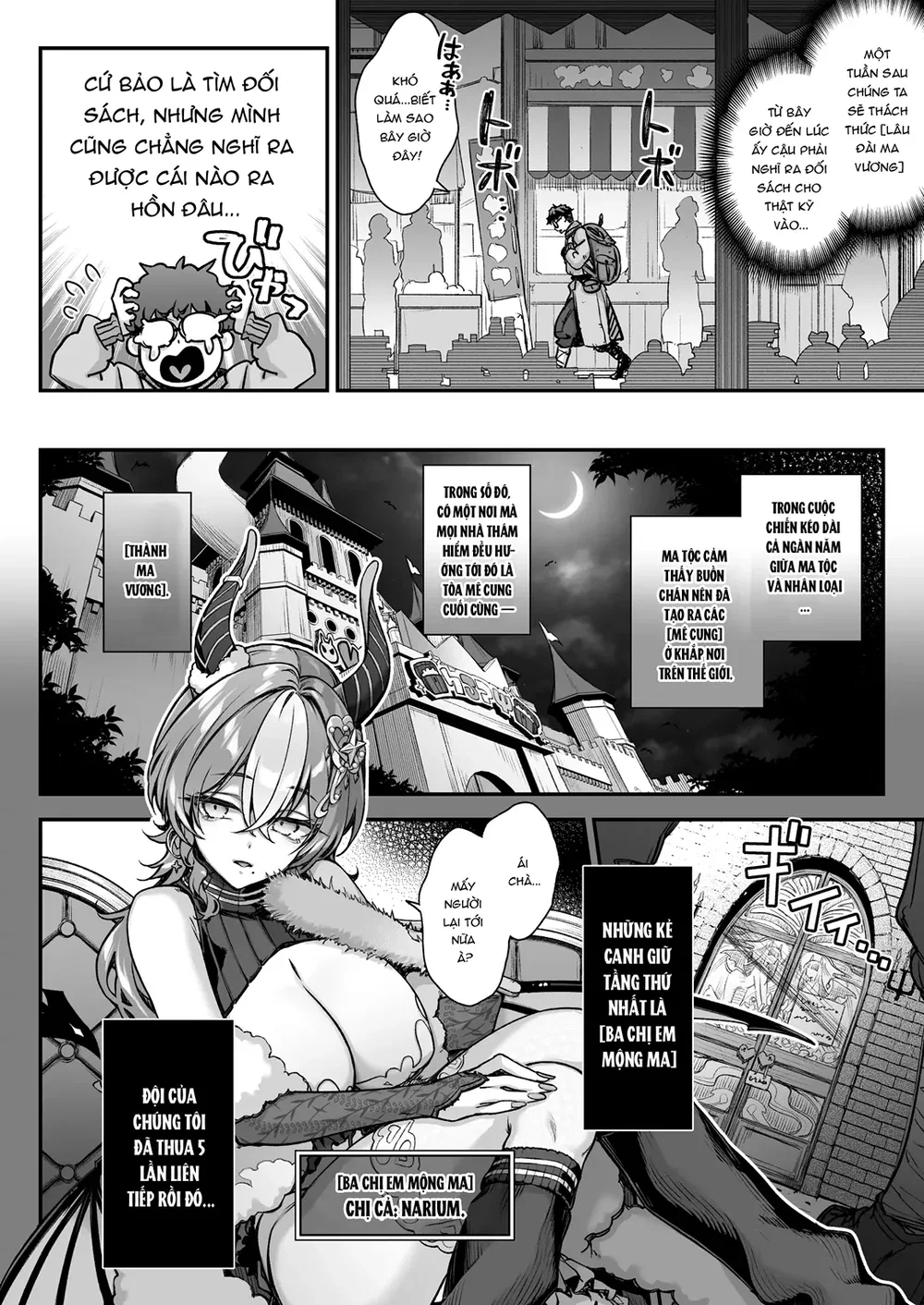 Nữ quỷ Succubus đối đầu với… - Chap 1 - 5 Nữ quỷ Succubus đối đầu với… - Chap 1 - 5