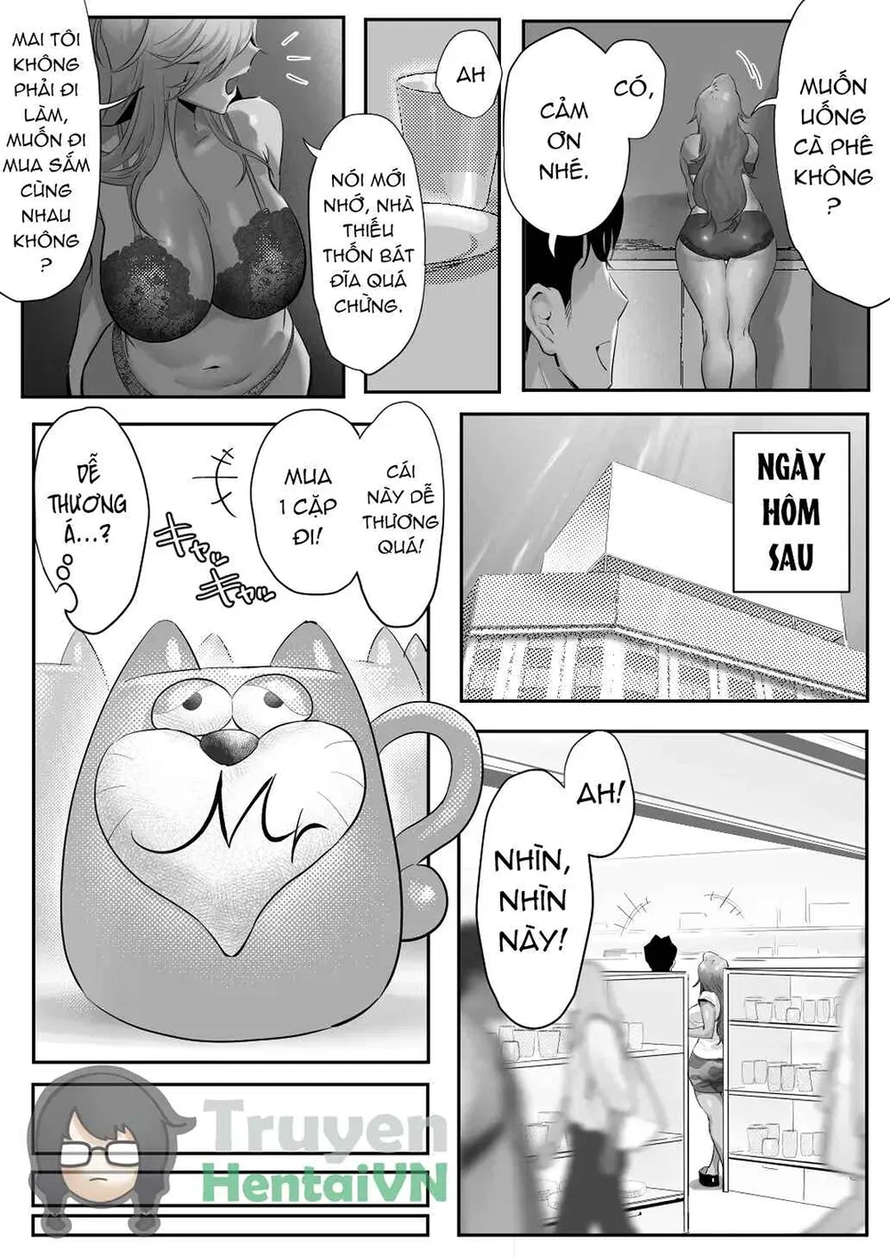 Ngoại tình với sếp nữ tóc vàng nóng bỏng! - Chap 5 - 35