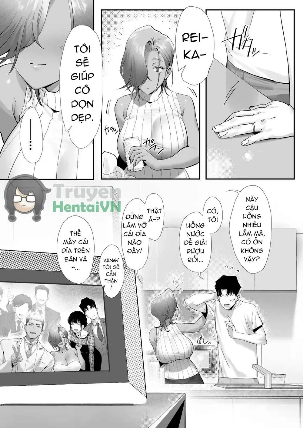 Ngoại tình với sếp nữ tóc vàng nóng bỏng! - Chap 5 - 73