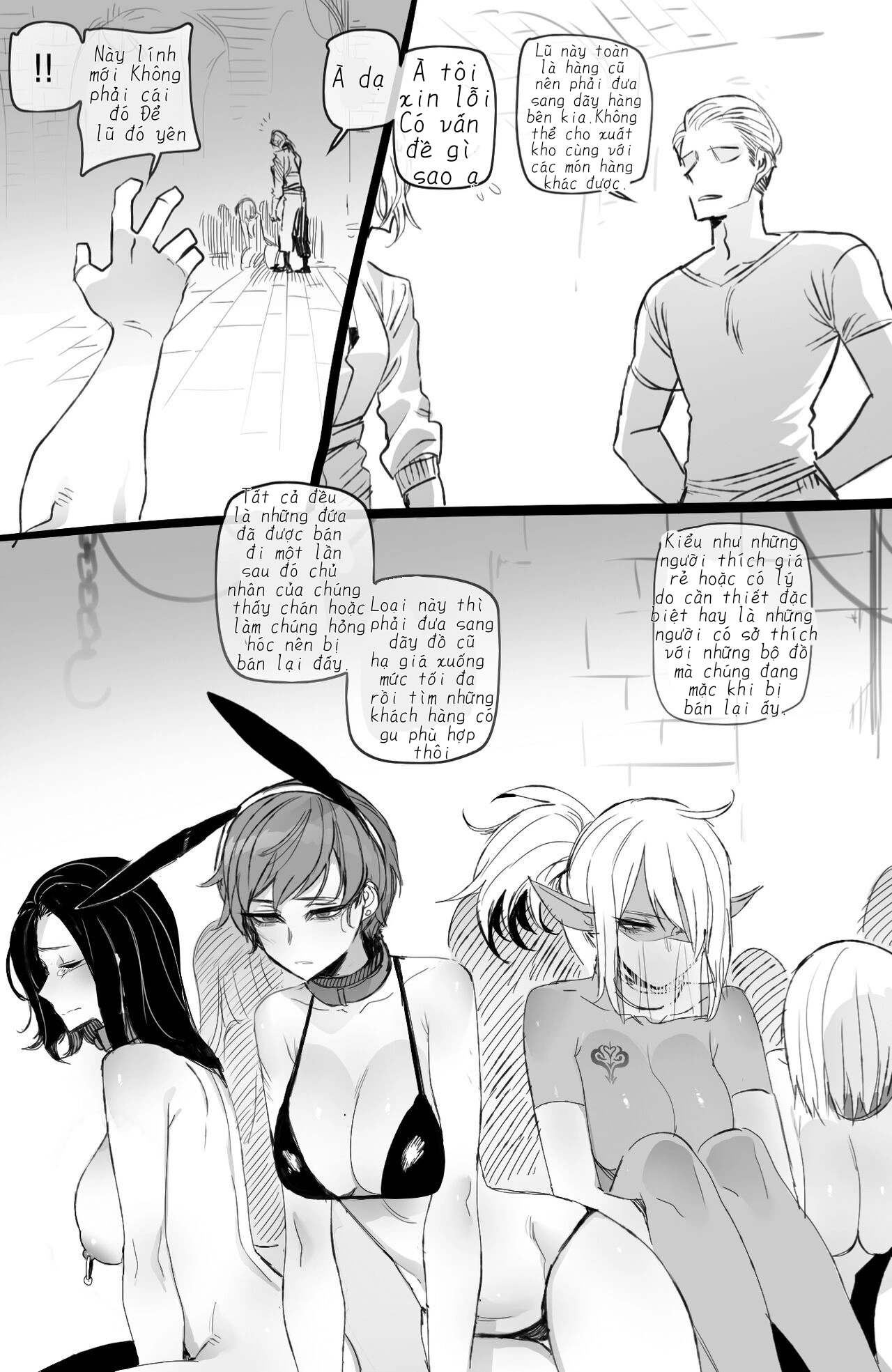 Chợ Nô Lệ ( Bản Full 1+2) - Chap 1 - 36