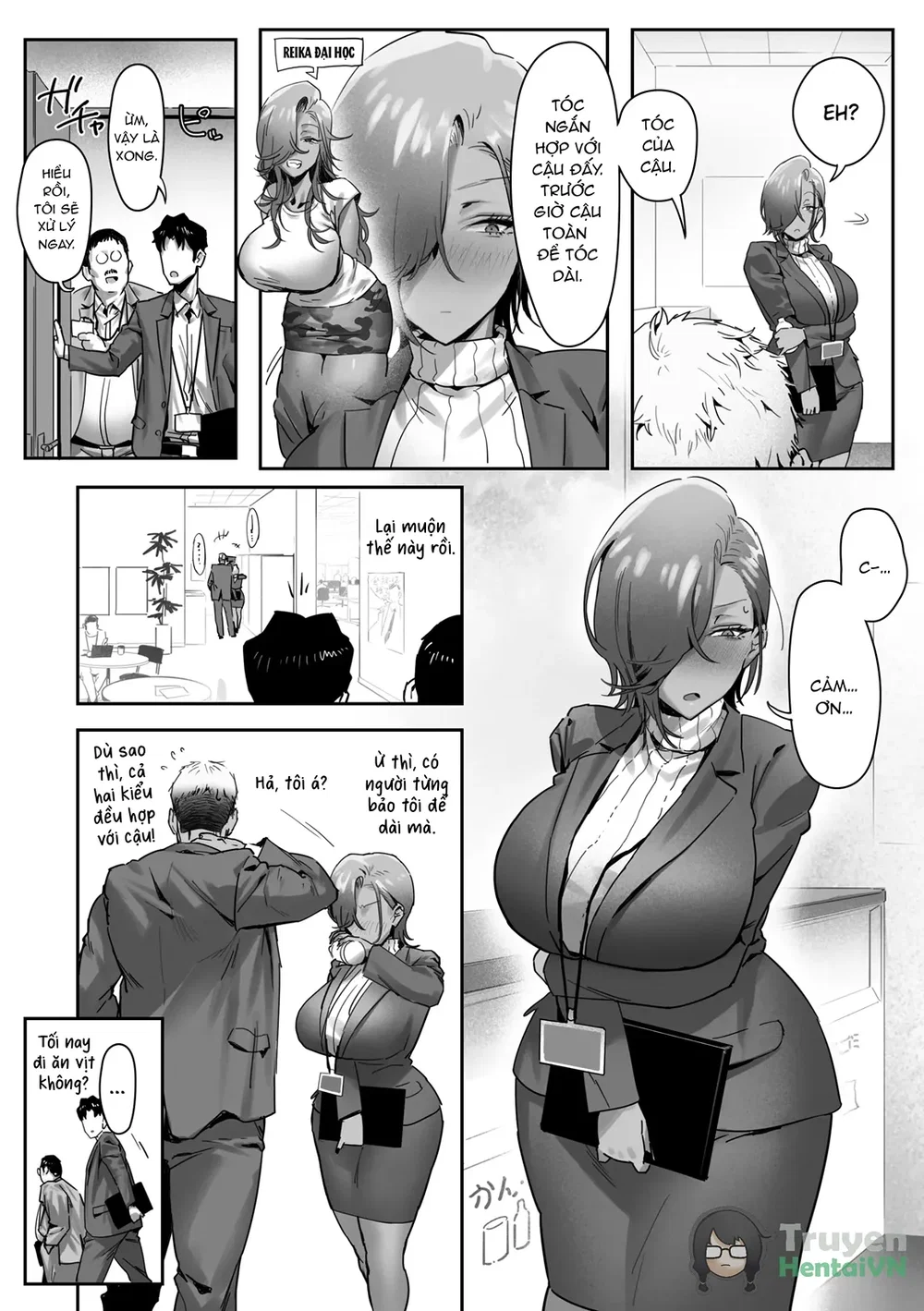 Ngoại tình với sếp nữ tóc vàng nóng bỏng! - Chap 4 - 14