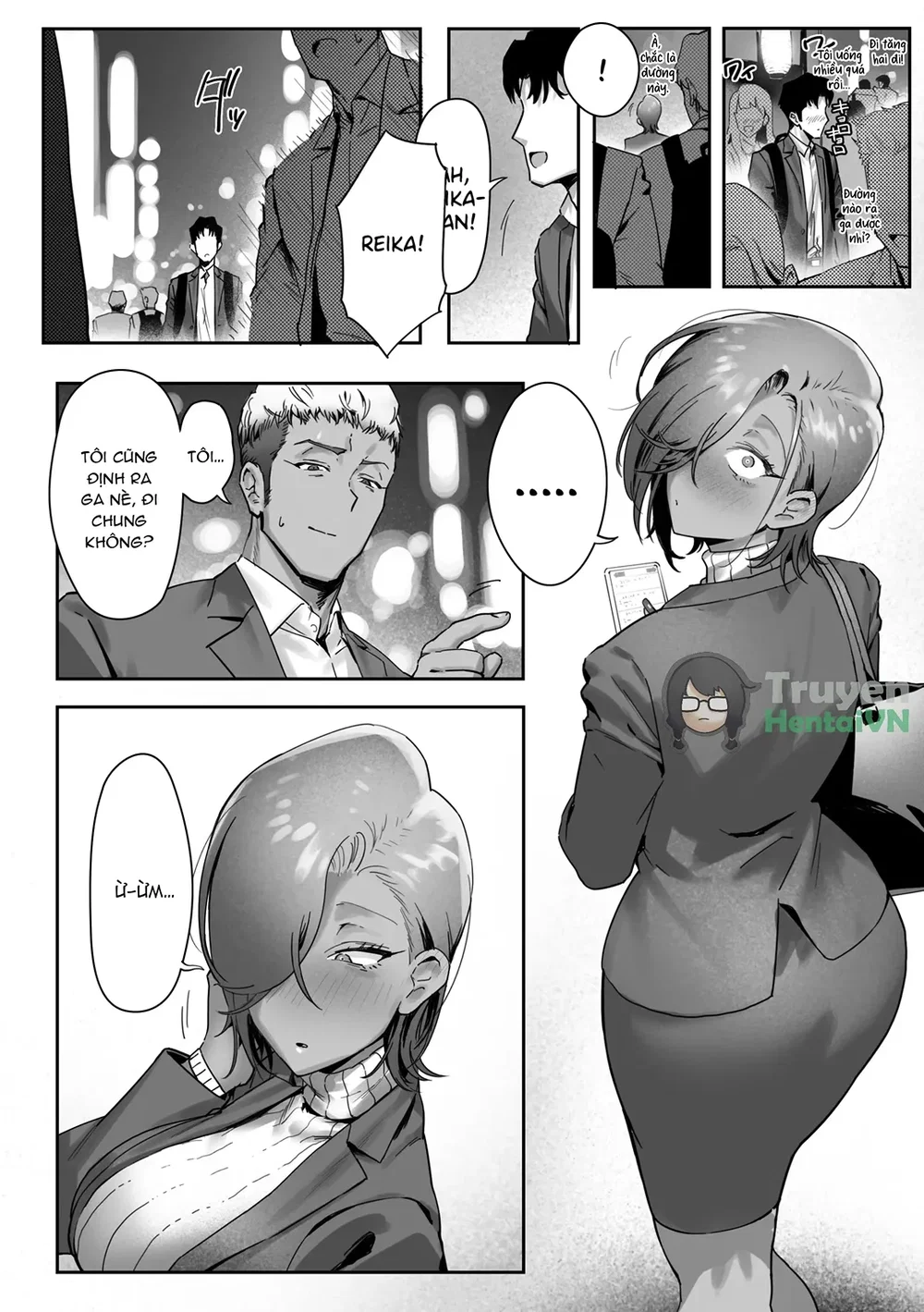 Ngoại tình với sếp nữ tóc vàng nóng bỏng! - Chap 4 - 20