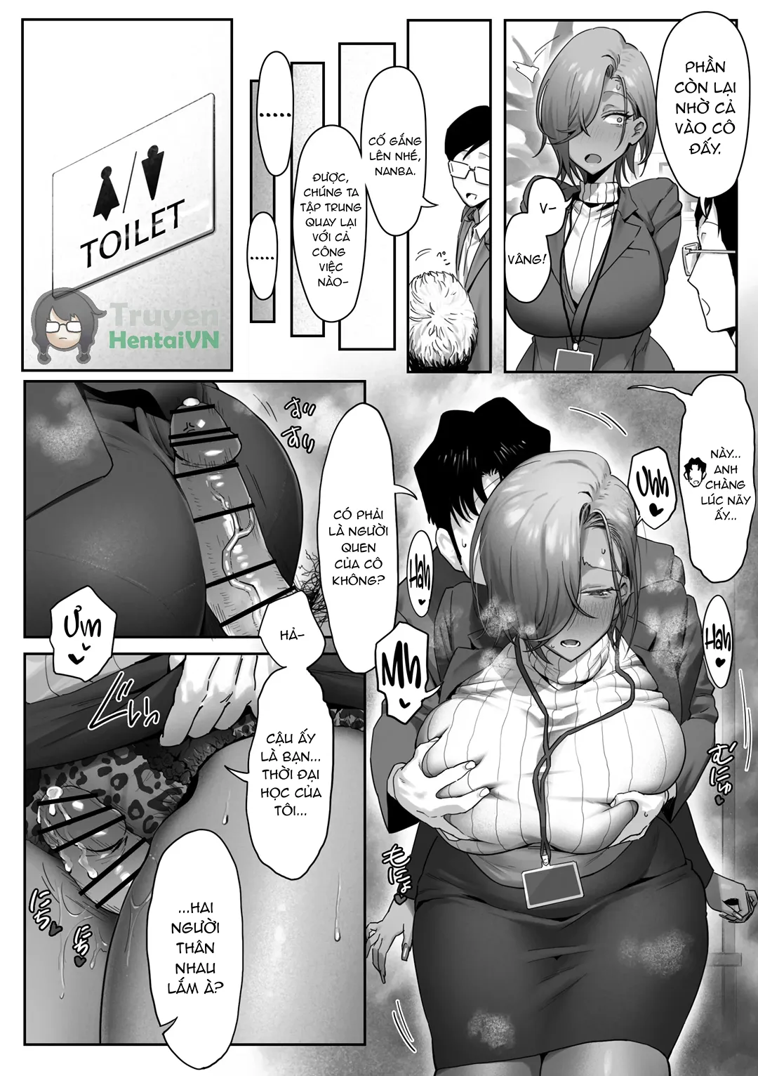 Ngoại tình với sếp nữ tóc vàng nóng bỏng! - Chap 4 - 8