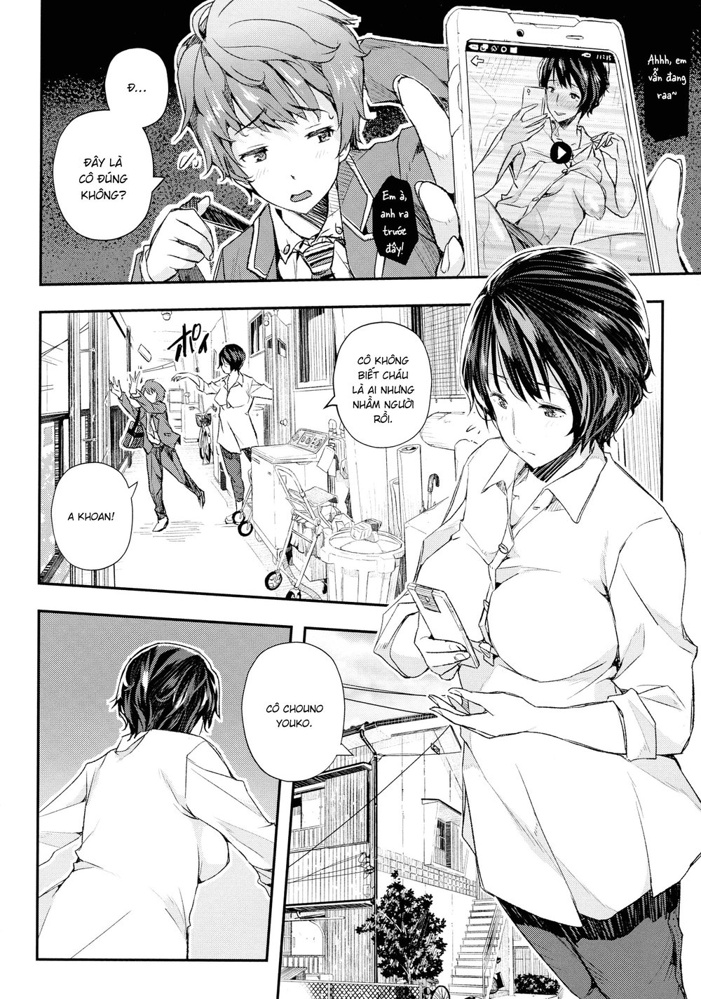 Lời thú nhận sau lưng - Chap 4 - 2
