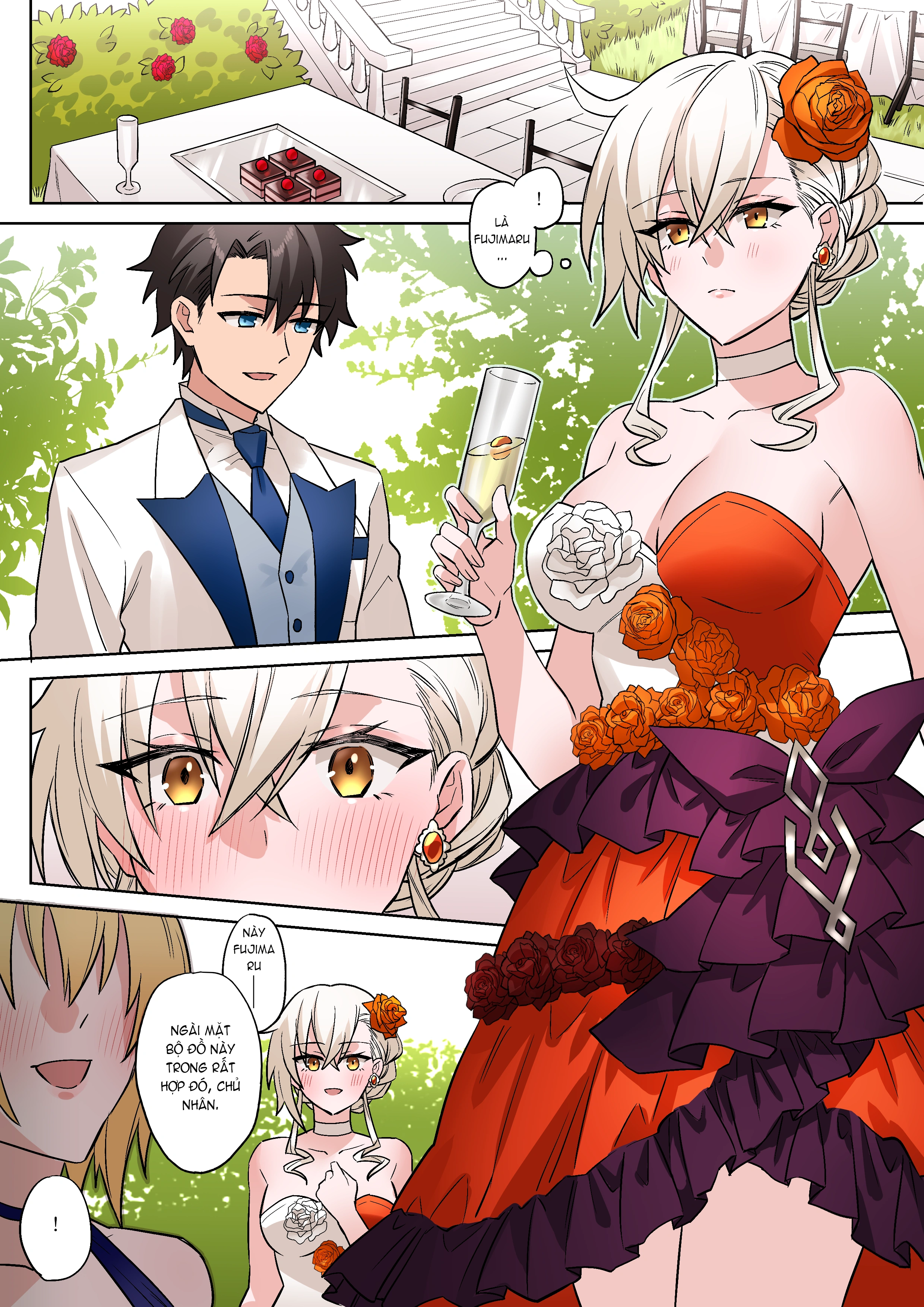 Gudao x Olga Marie Shochou - Oneshot - 2