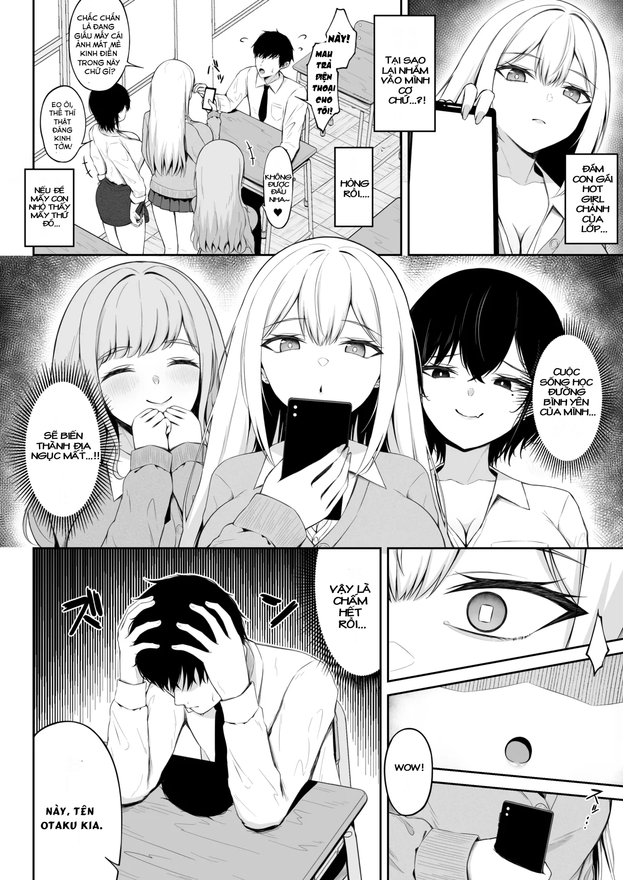 Con Nhỏ Hot girl Sang Chảnh Nhất Lớp Lại Là Con... - Oneshot - 5