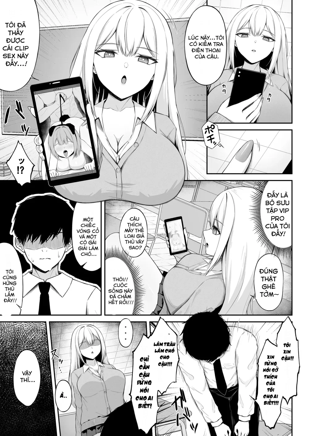 Con Nhỏ Hot girl Sang Chảnh Nhất Lớp Lại Là Con... - Oneshot - 8