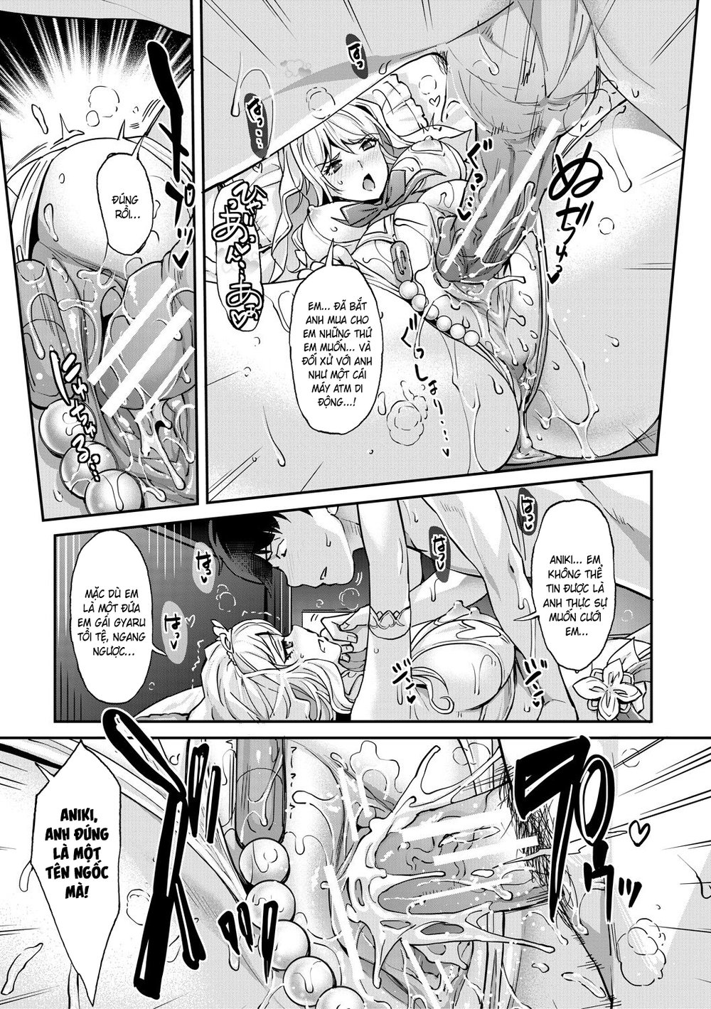 Cô em gái gyaru ra liên tục trong trò chơi thôi... - Chap 7 - 21