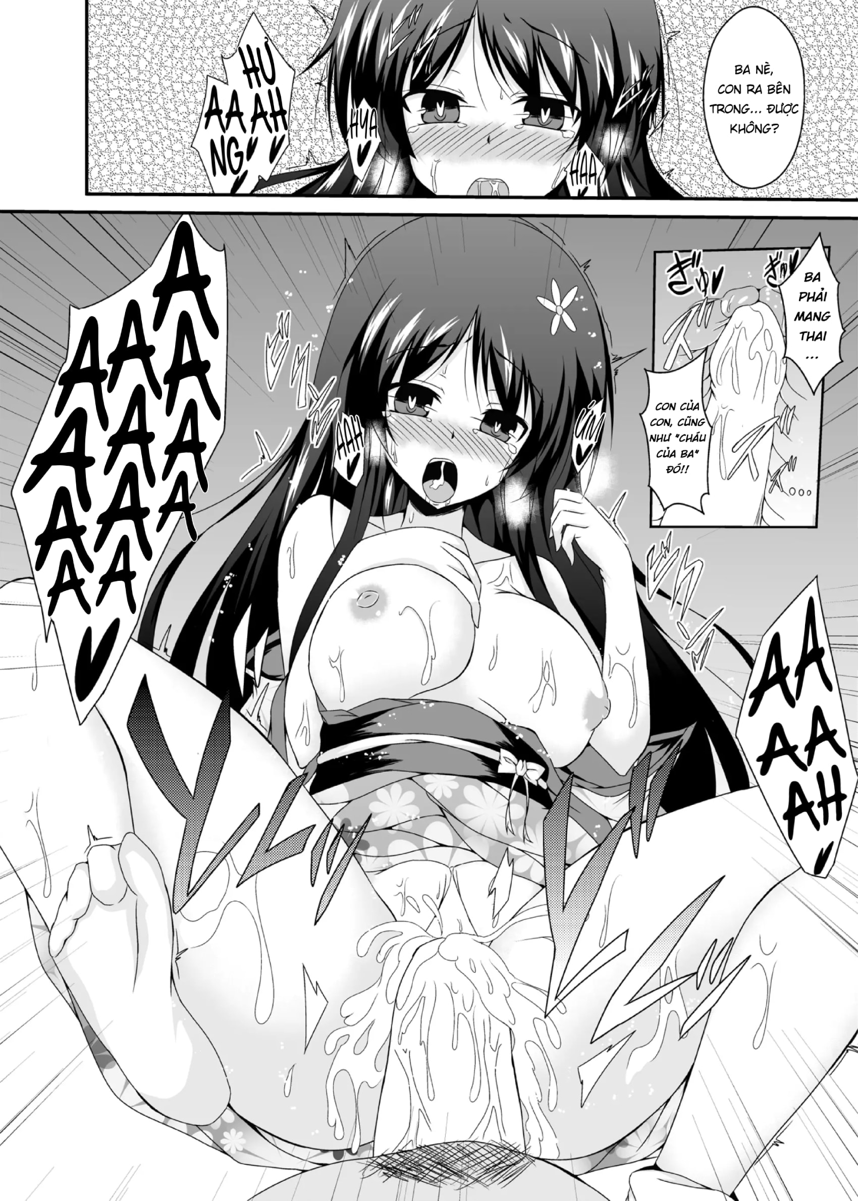 Không phải ba nói muốn thấy mặt cháu hả ba? - Chap 1 - 10