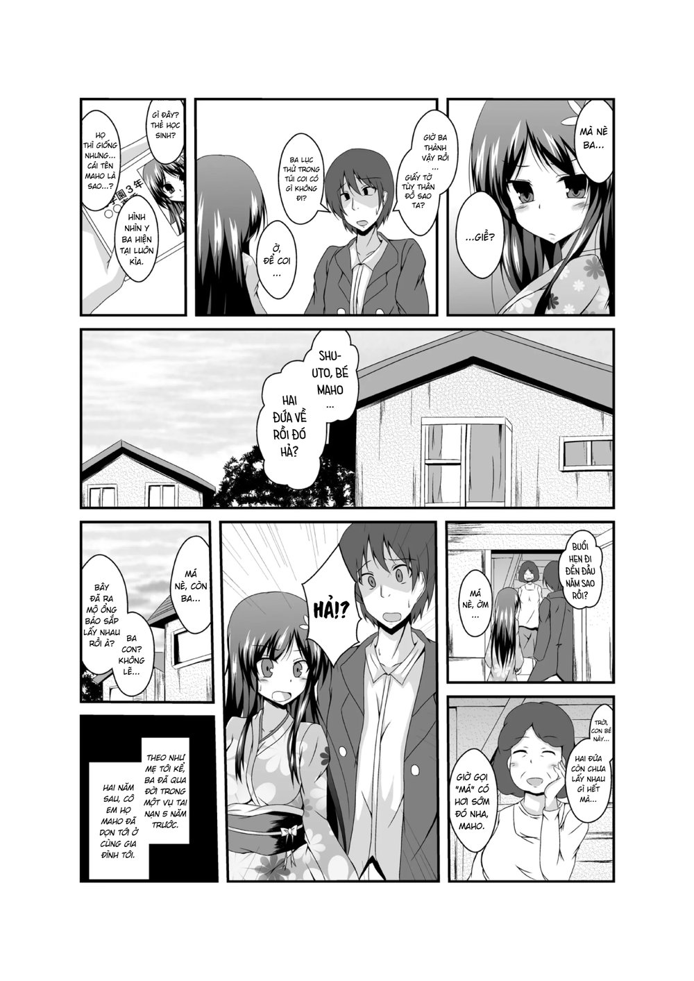 Không phải ba nói muốn thấy mặt cháu hả ba? - Chap 1 - 11