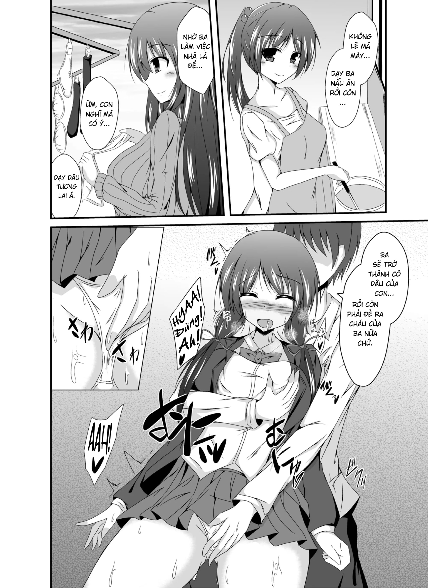 Không phải ba nói muốn thấy mặt cháu hả ba? - Chap 1 - 17