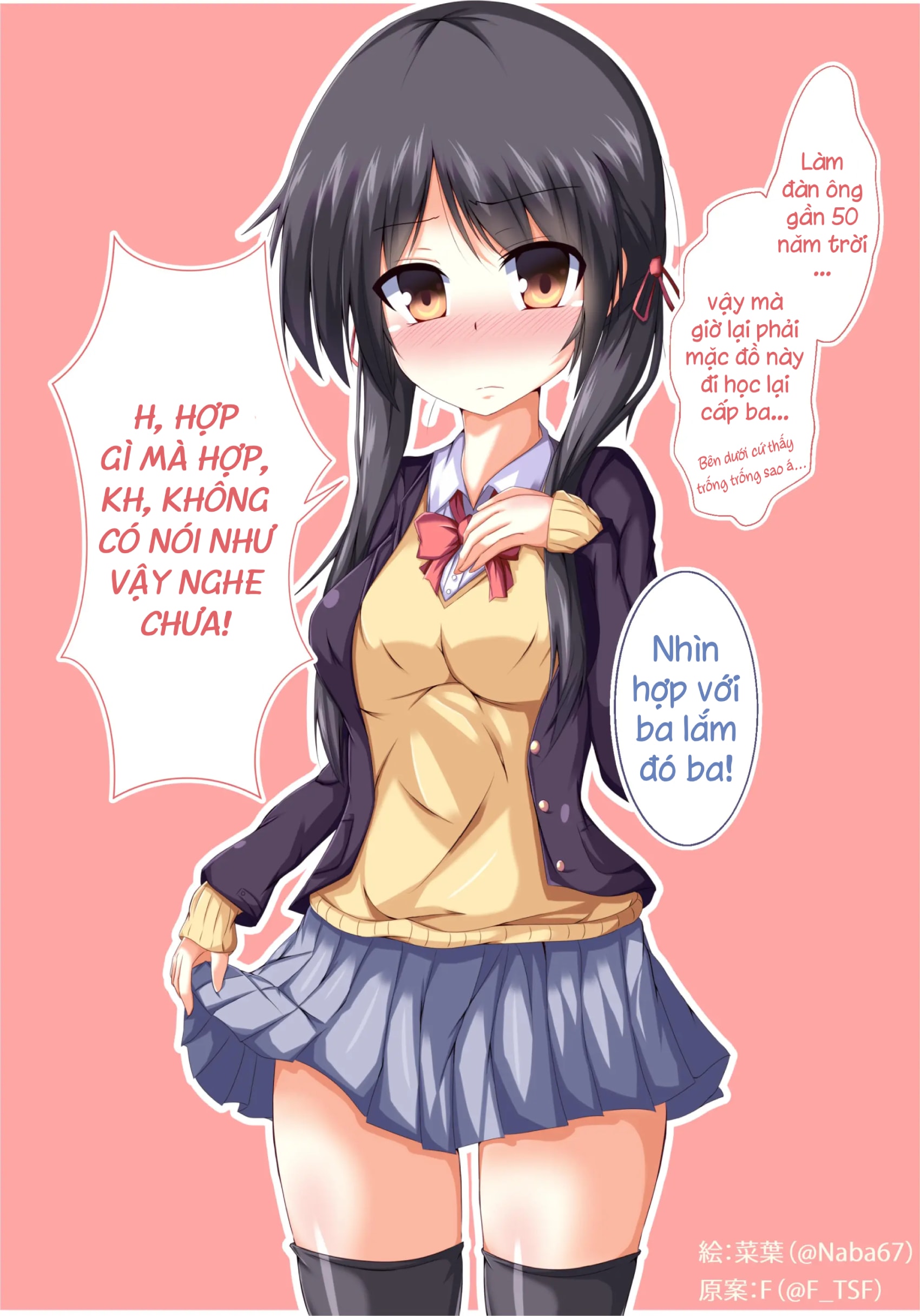 Không phải ba nói muốn thấy mặt cháu hả ba? - Chap 1 - 2