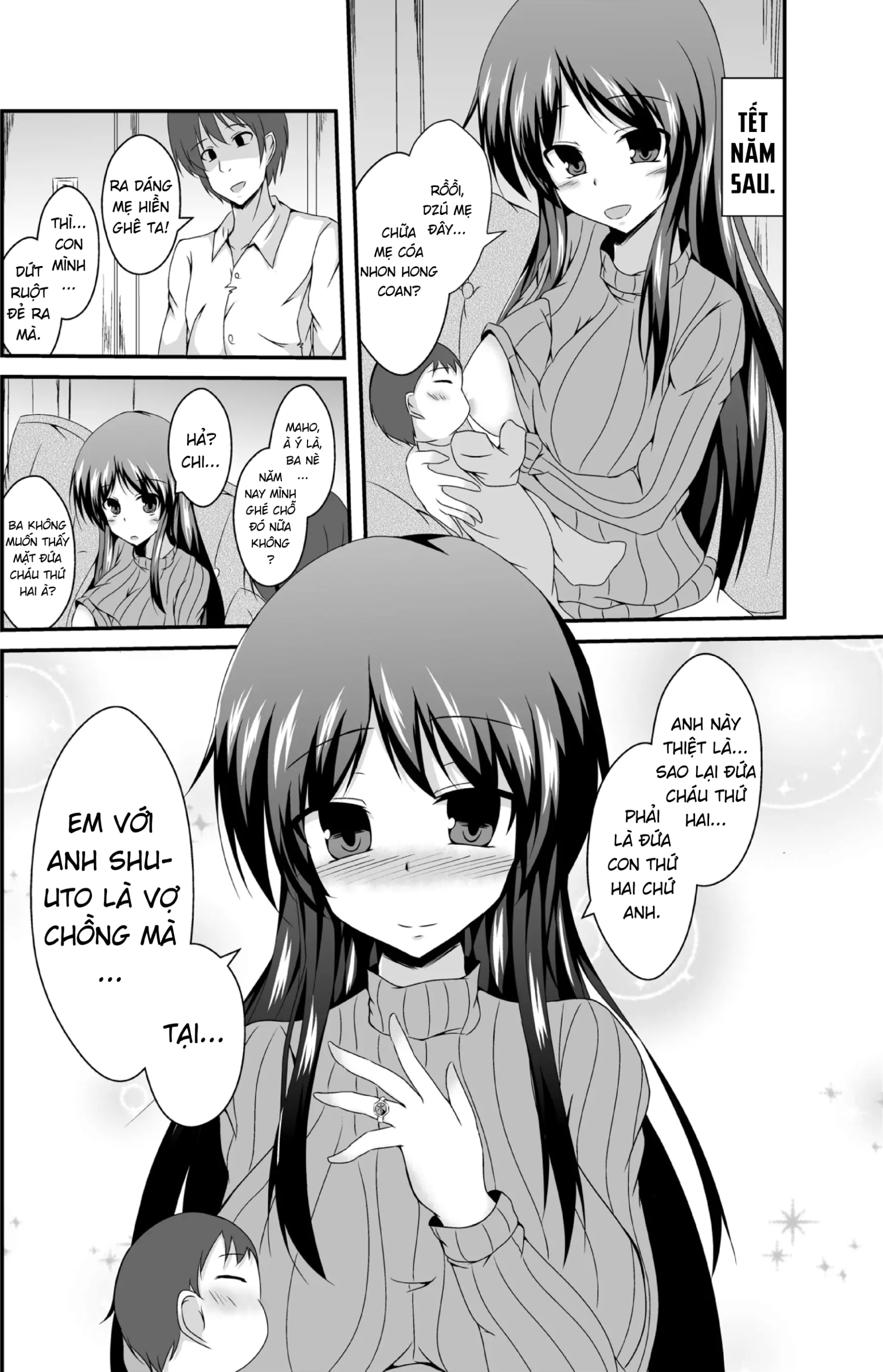Không phải ba nói muốn thấy mặt cháu hả ba? - Chap 1 - 40