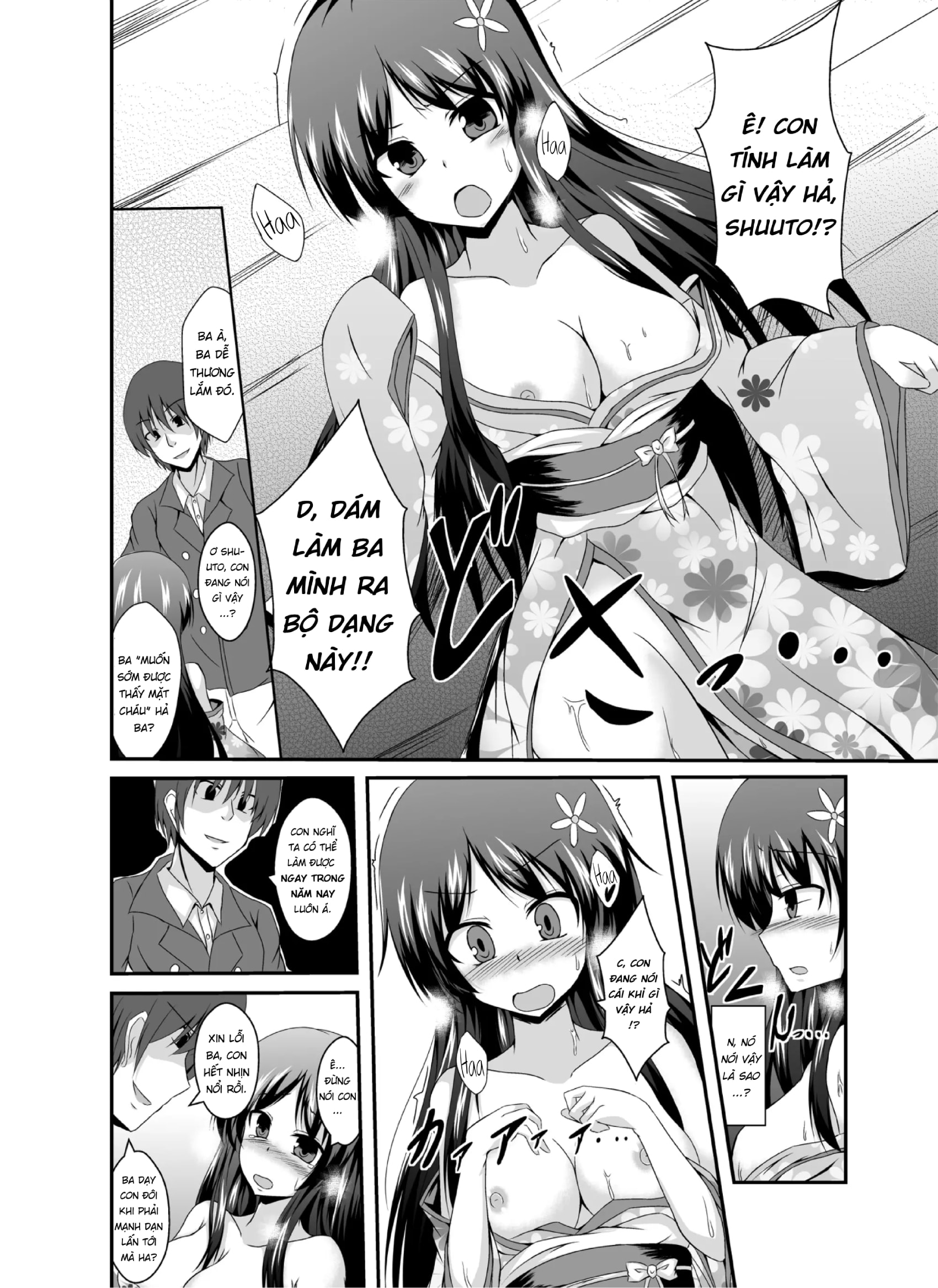 Không phải ba nói muốn thấy mặt cháu hả ba? - Chap 1 - 6