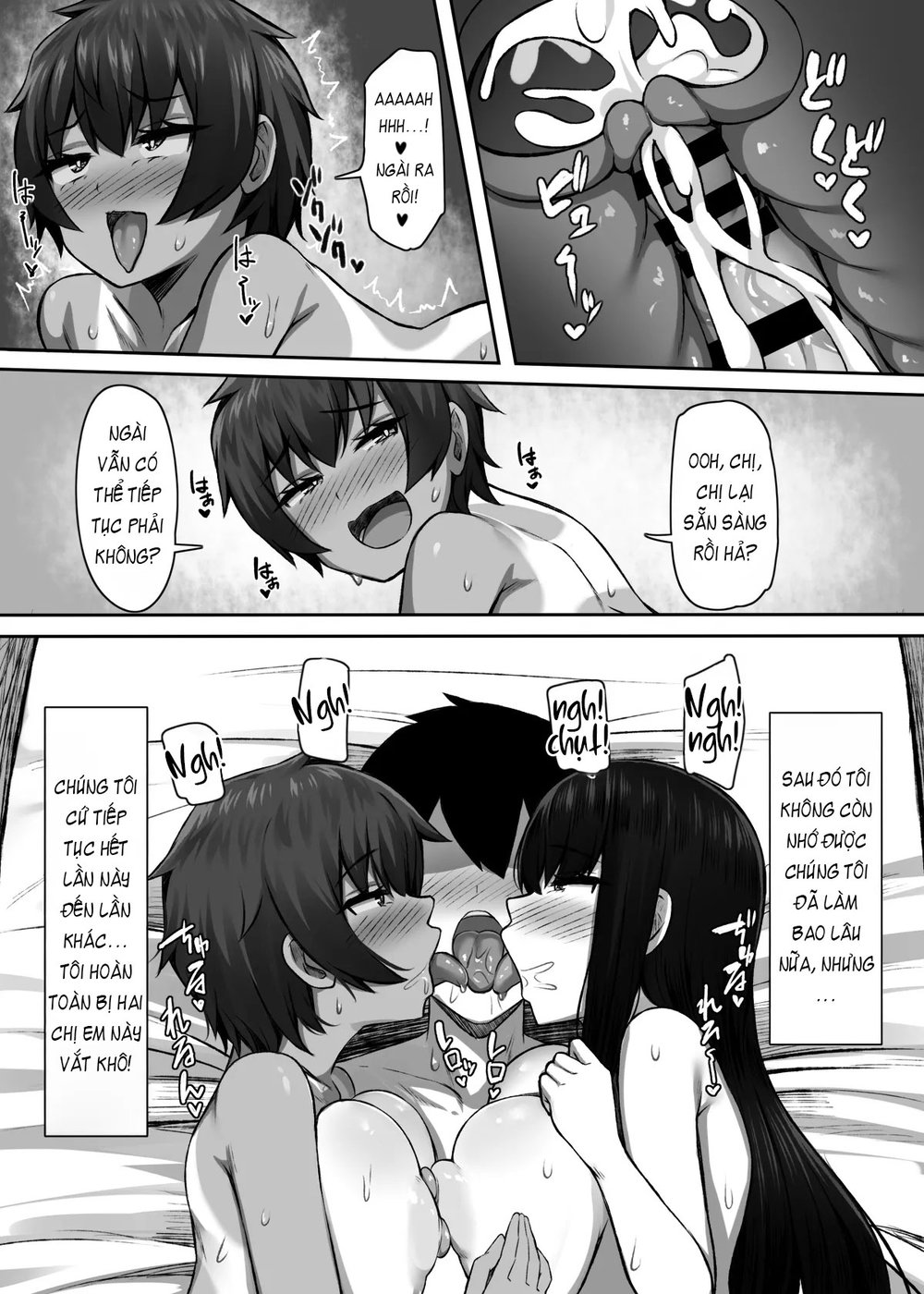 Hai Chị Em Ở Quán Trọ Quá Cởi Mở Trong Việc Làm... - Chap 1 - 43