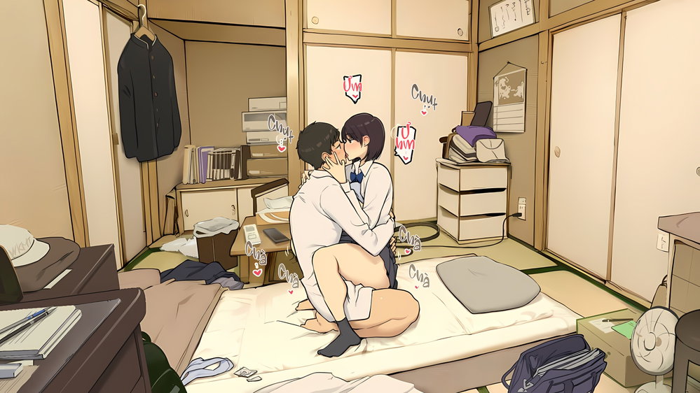 Thời học sinh cố gắng làm tình trong phòng riên... - Phong Cua Makoto - 12