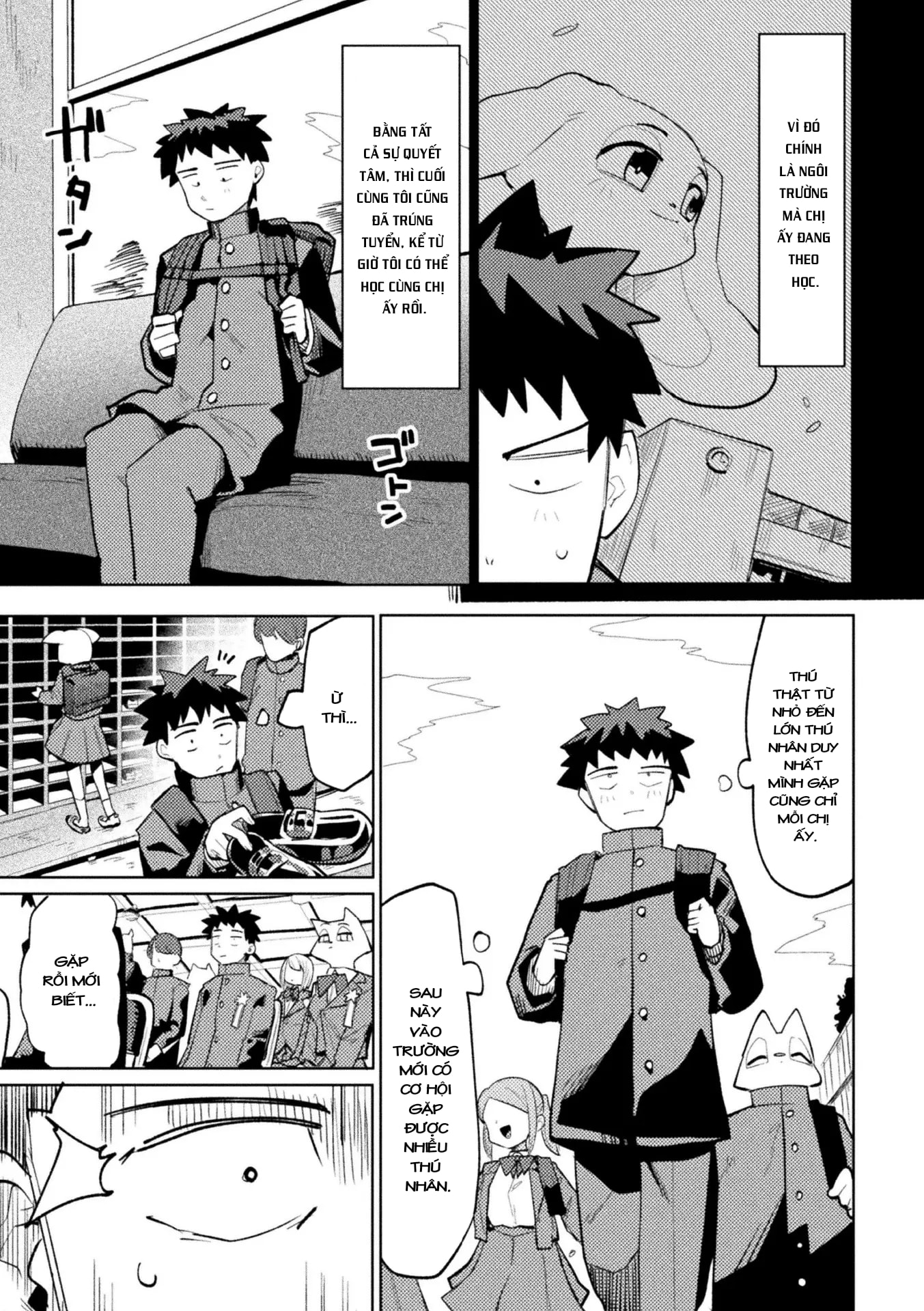 Em thỏ hàng xóm nhà bên - Chap 1 - 4