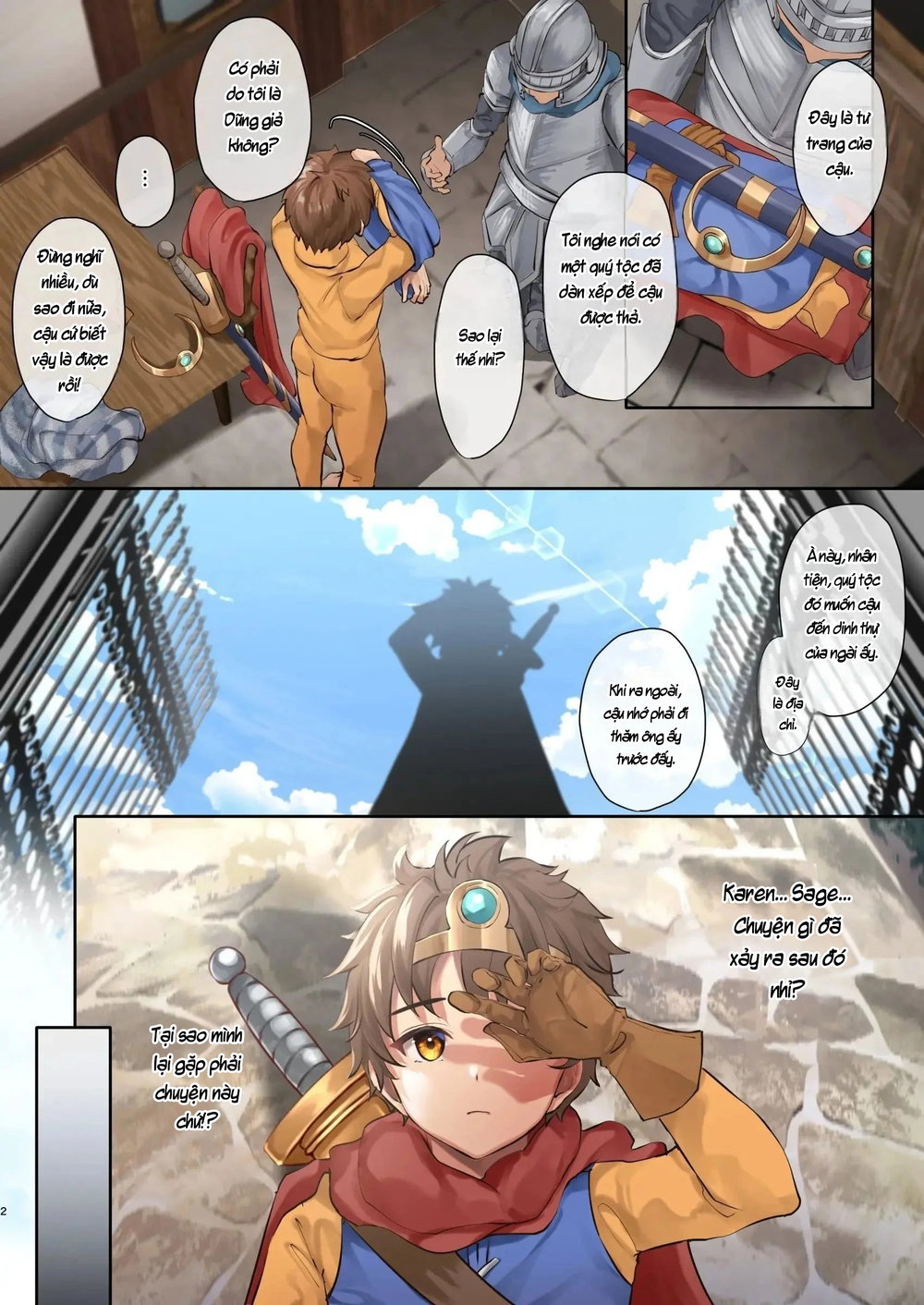 Vì cứu nàng mục sư thanh mai trúc mã, Dũng giả ... - chap 1 - 4