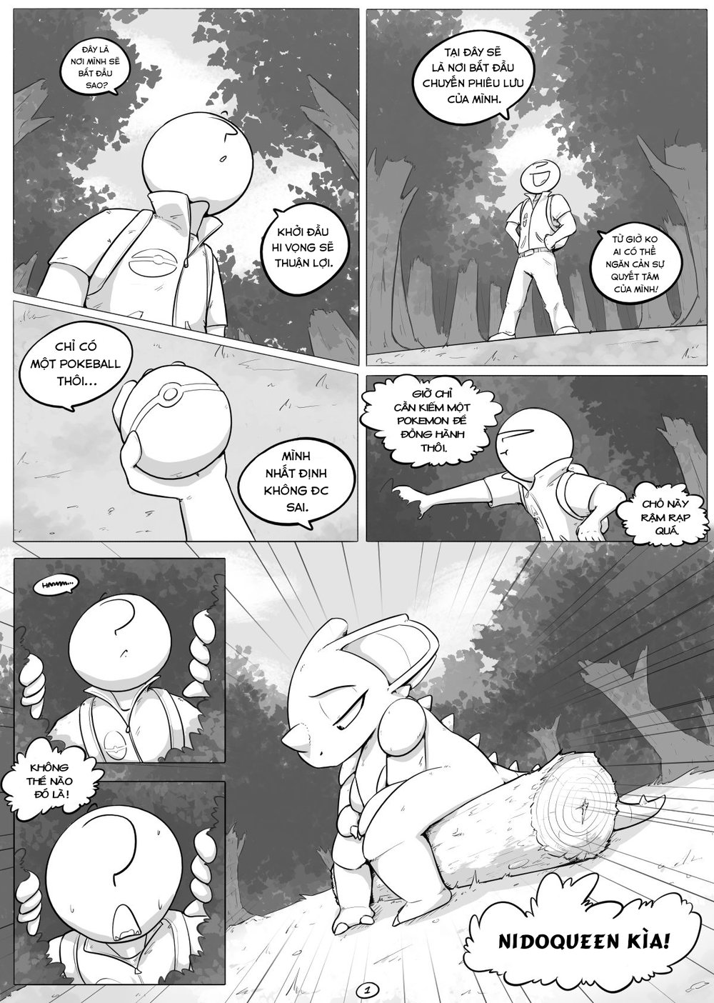 Cuộc phiêu lưu kỳ thú của nidoqueen - Chap 1 - 2