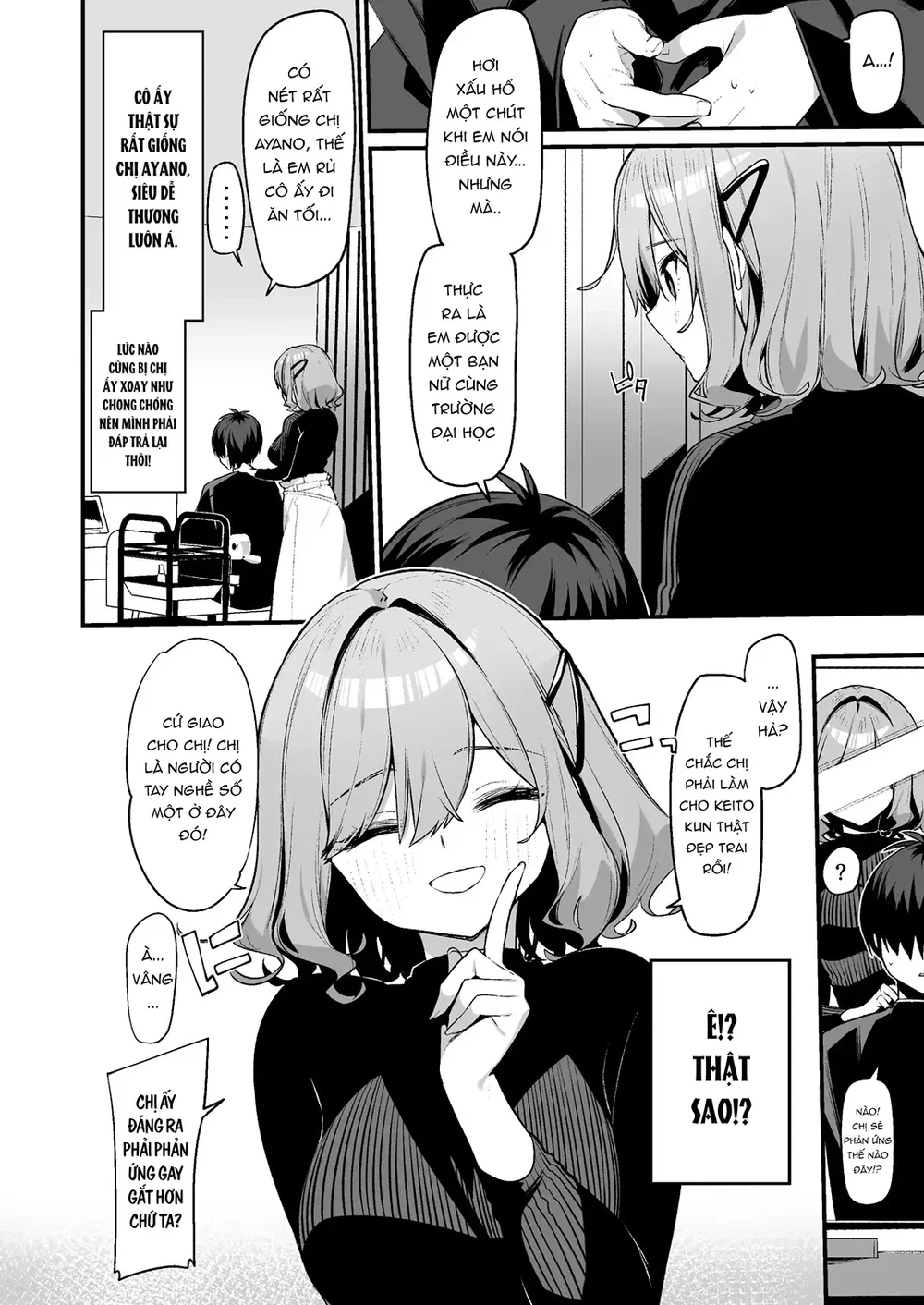 Chị gái cắt tóc nhắm vào tôi sao? - Chap 1 - 3