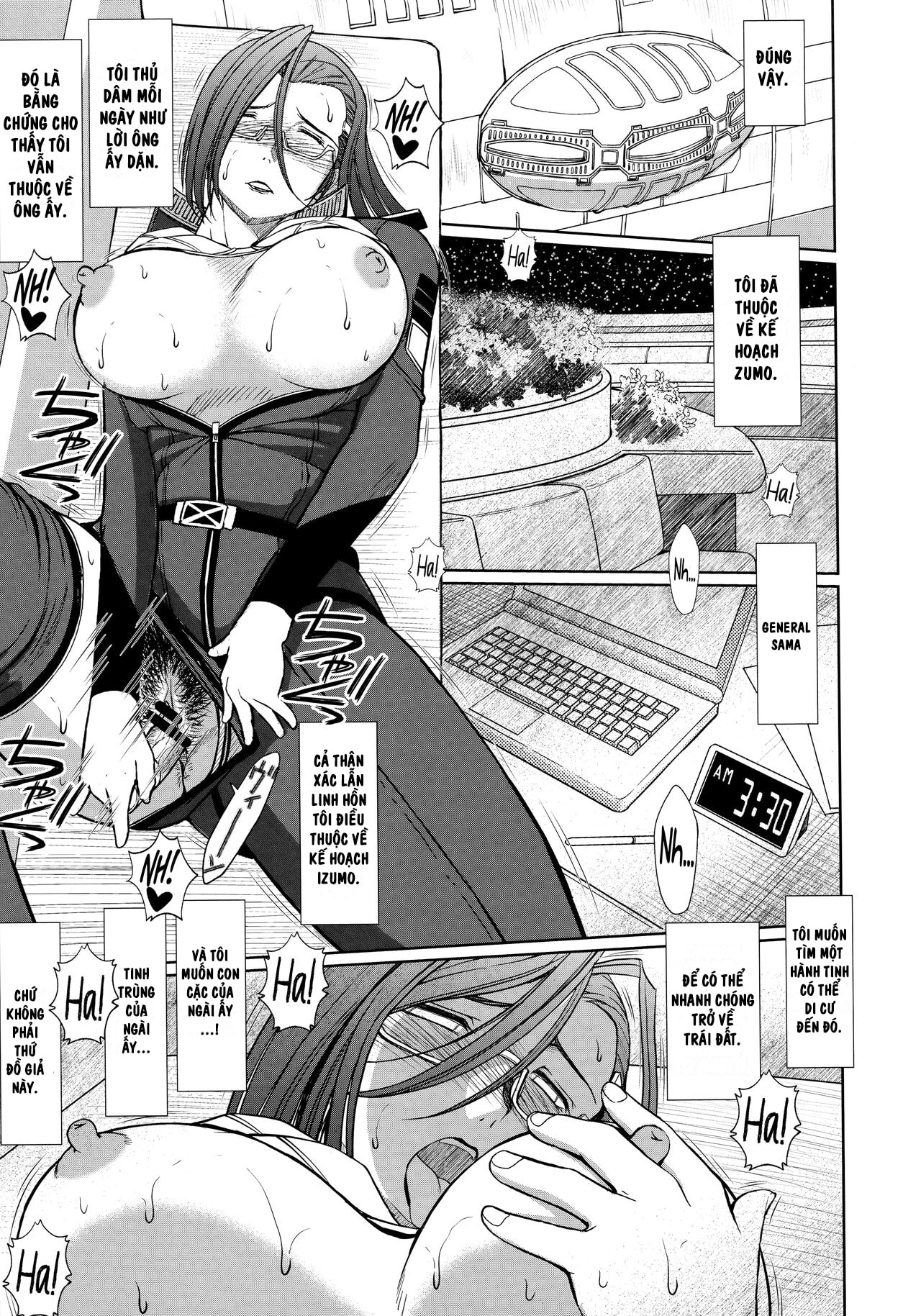 CIRCLE OUTERWORLD 2198-nen no Niimi Kaoru (Spac... - Chap 1 - 35