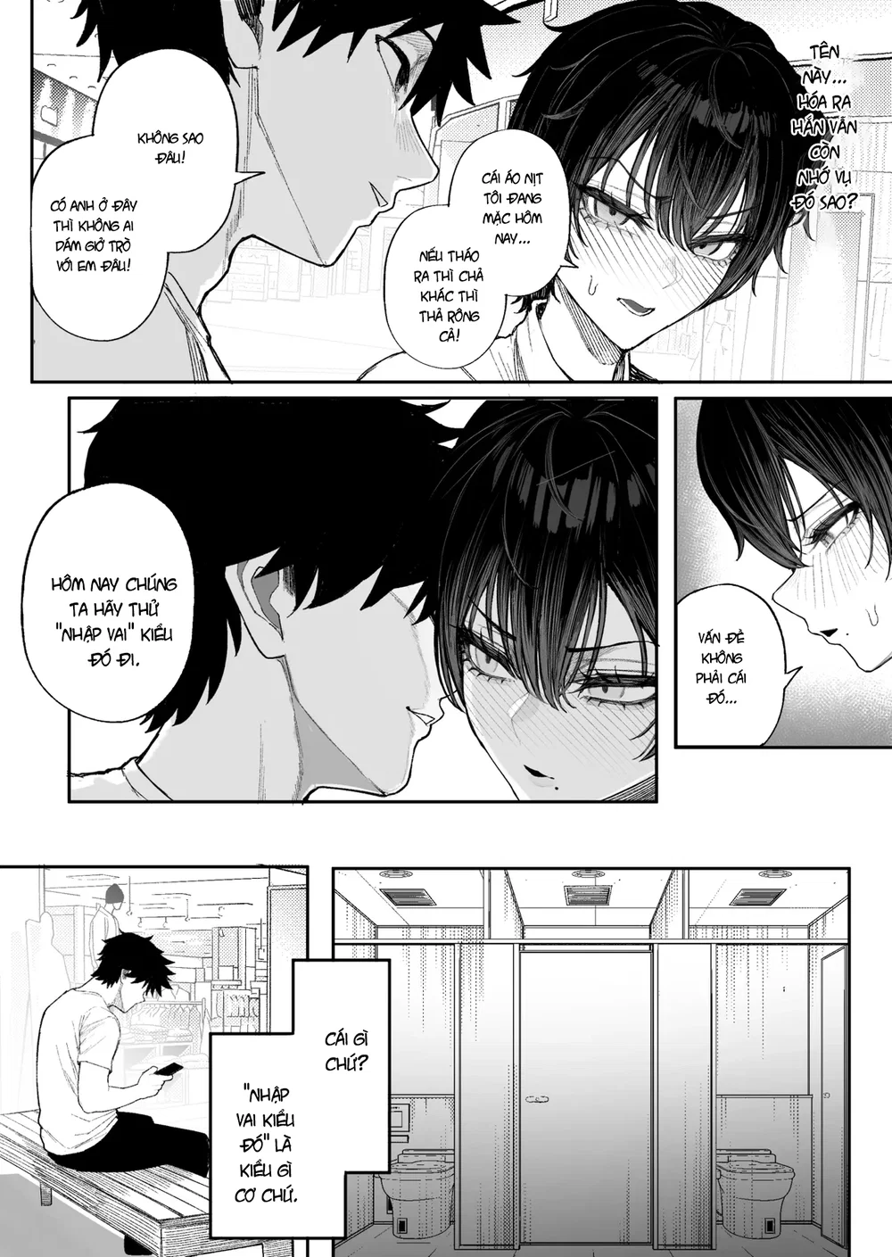 Dạy dỗ đứa thích cướp bạn gái người khác một bà... - Chap 2 - 36
