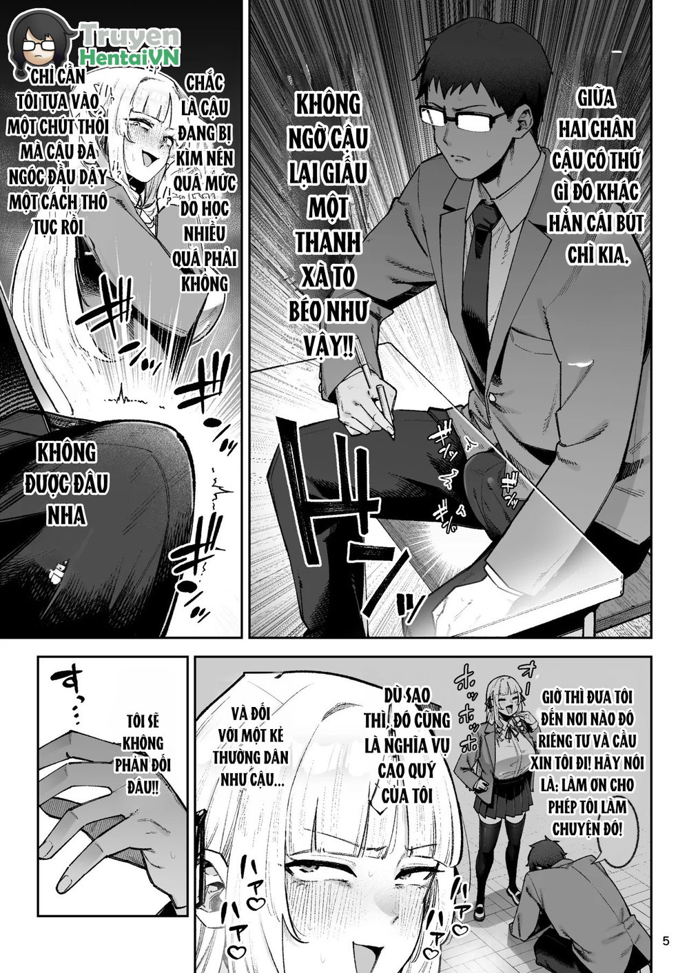 Go For It, You Horny Idiot Rich Girl! ~It's Onl... - Chap 1 - 8