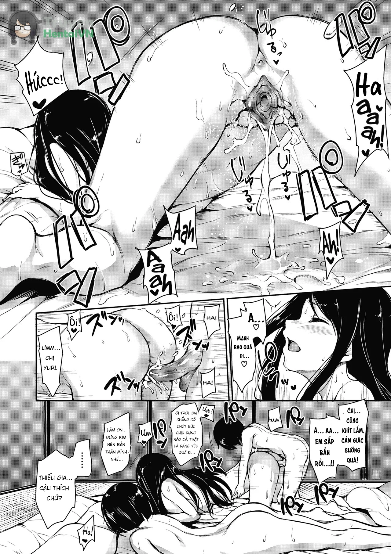 At Home Harem Fudeoro Sisters - Chap 2 - 32