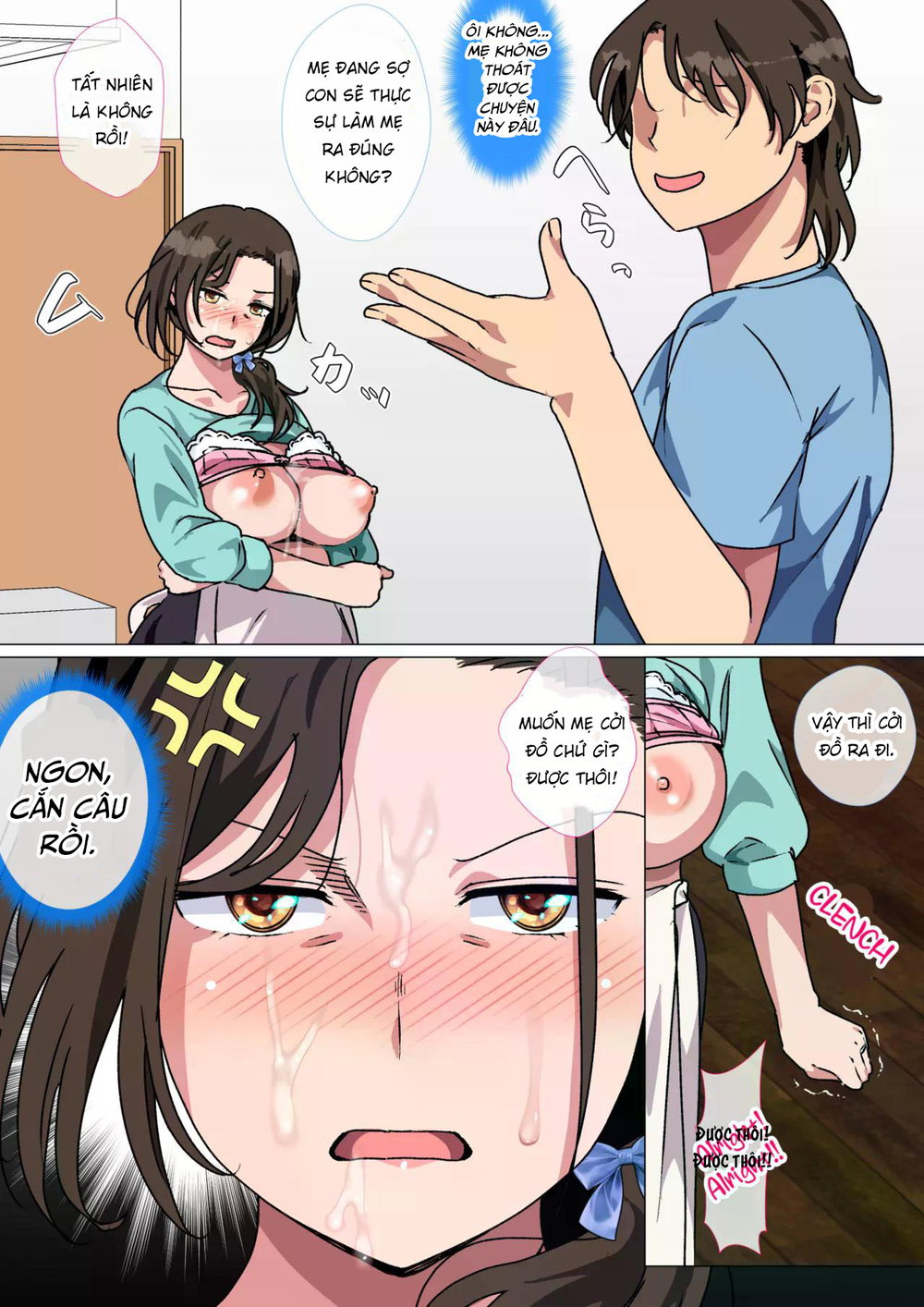 Haha ga Ecchi na Chouhatsu Shite Kita node Gama... - Chap 1 - 32