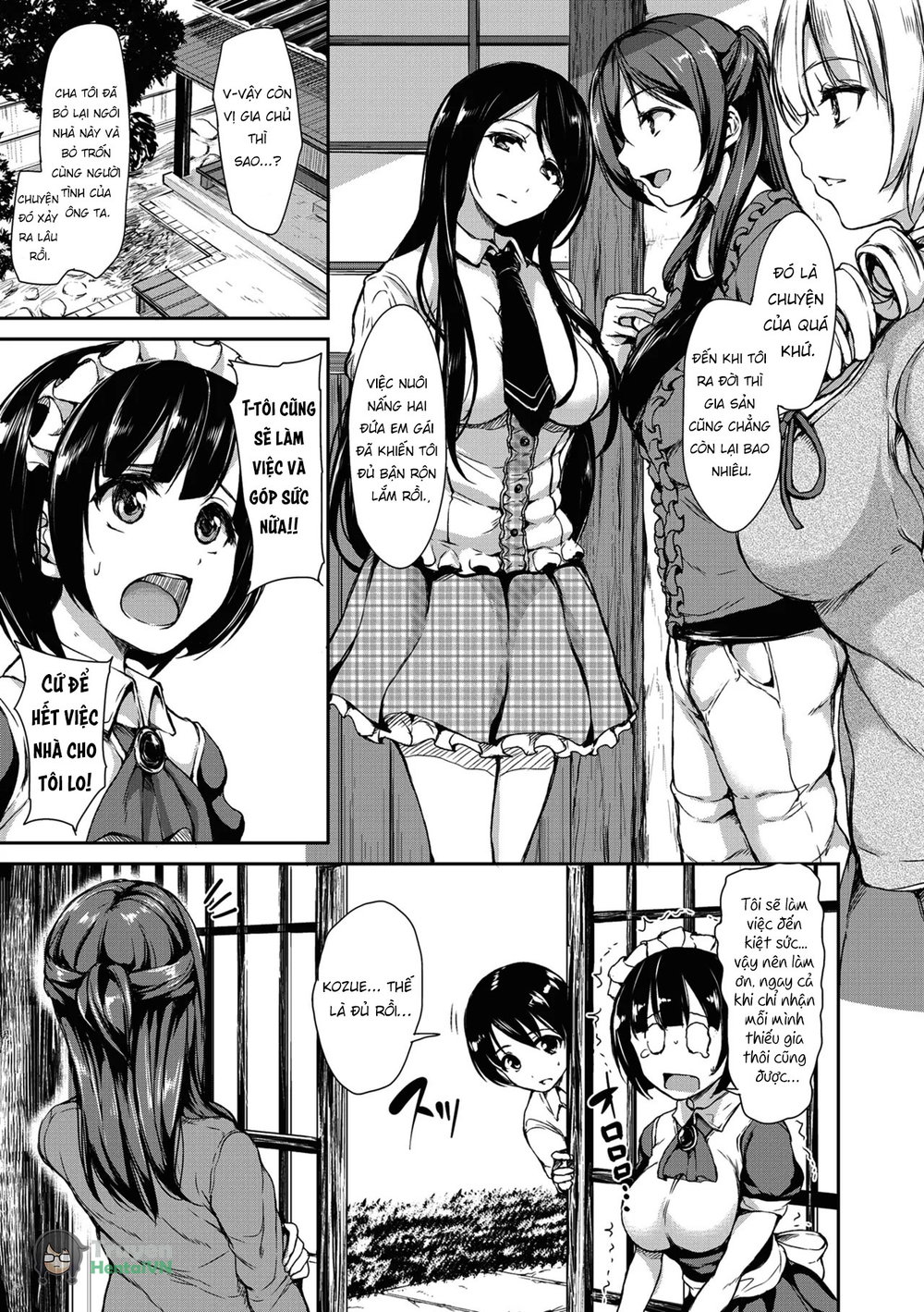 At Home Harem Fudeoro Sisters - Chap 1 - 13