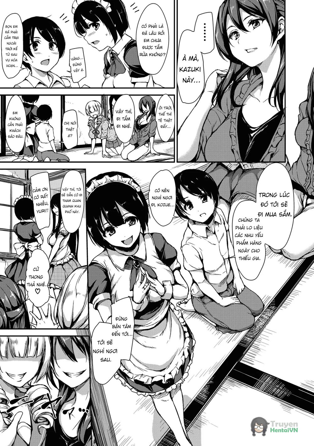 At Home Harem Fudeoro Sisters - Chap 1 - 17