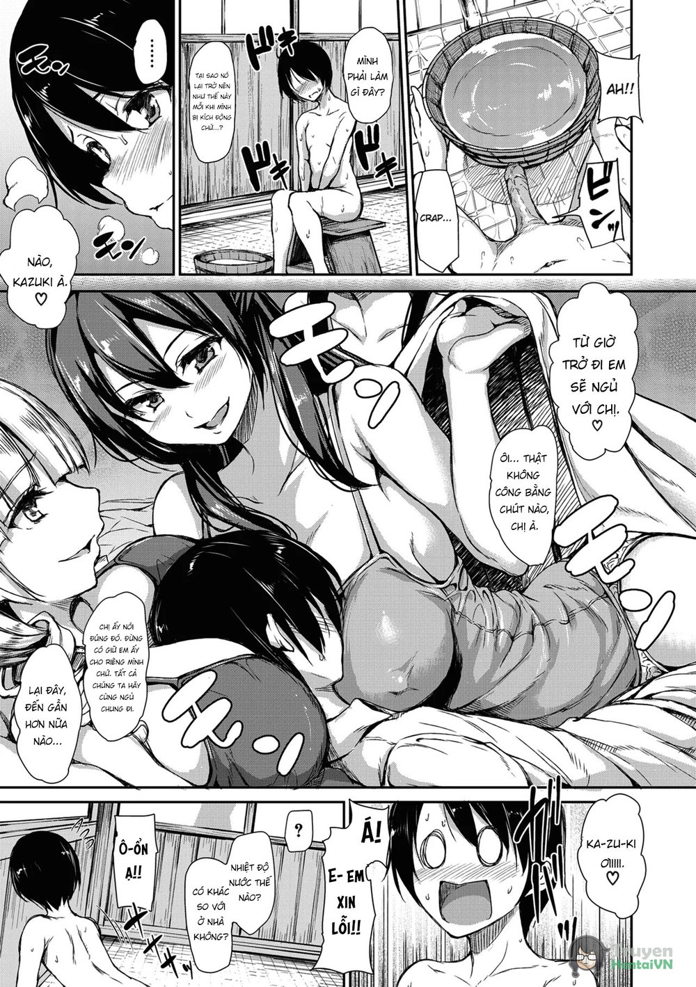 At Home Harem Fudeoro Sisters - Chap 1 - 19