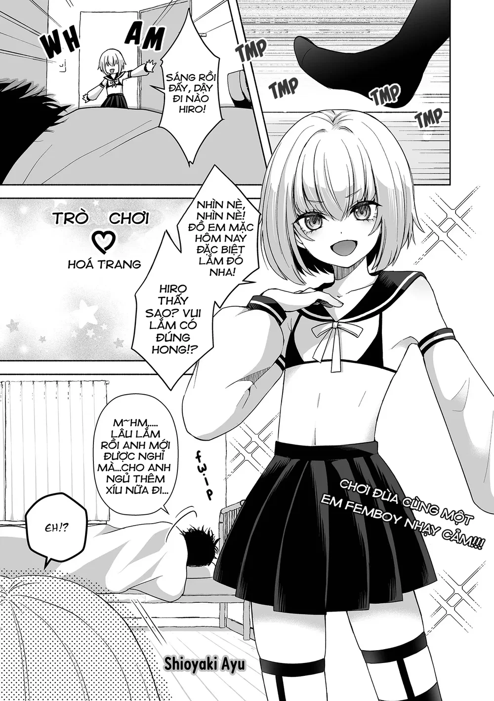 Fooling Around With A Hypersentitive Femboi!!! - Oneshot - 1
