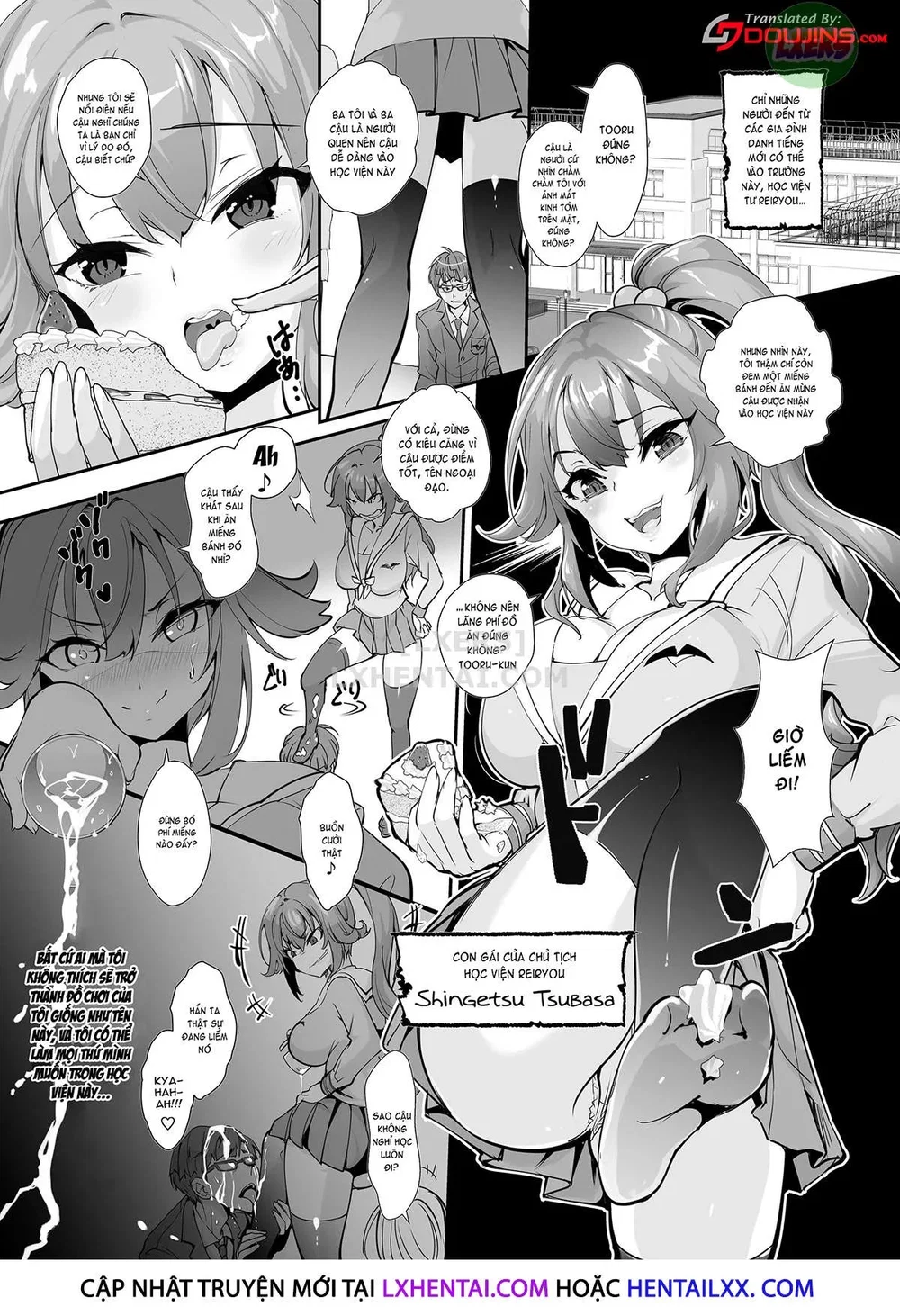 Fukushuu!! Tenraku Gakuen no Nikubin Hime!! [Re... - Chap 1 - 6