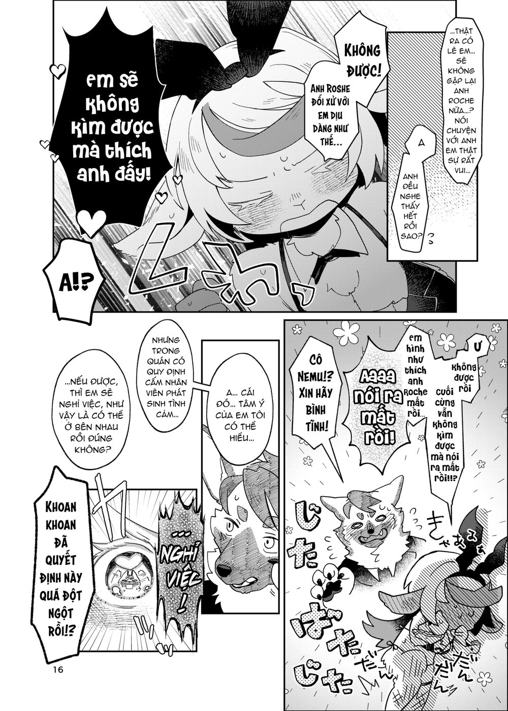 Chào mừng quý khách đến với quán bar Thỏ Bay Bổng - Chap 1 - 16
