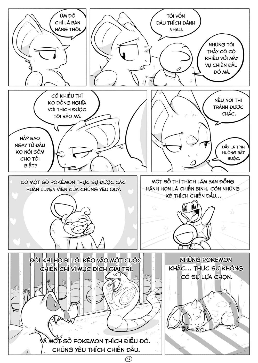 Cuộc phiêu lưu kỳ thú của nidoqueen - Chap 3 - 11