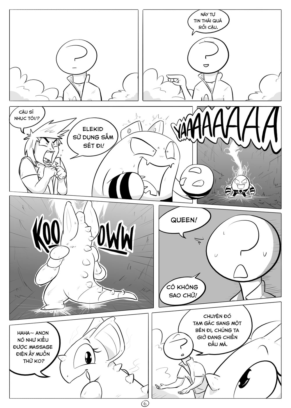 Cuộc phiêu lưu kỳ thú của nidoqueen - Chap 3 - 6