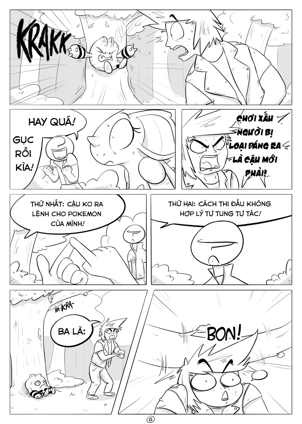 Cuộc phiêu lưu kỳ thú của nidoqueen - Chap 3 - 8