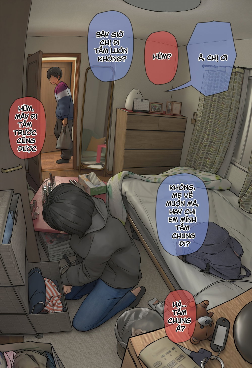 [series] chịch chị gái - Chap 3 - 7