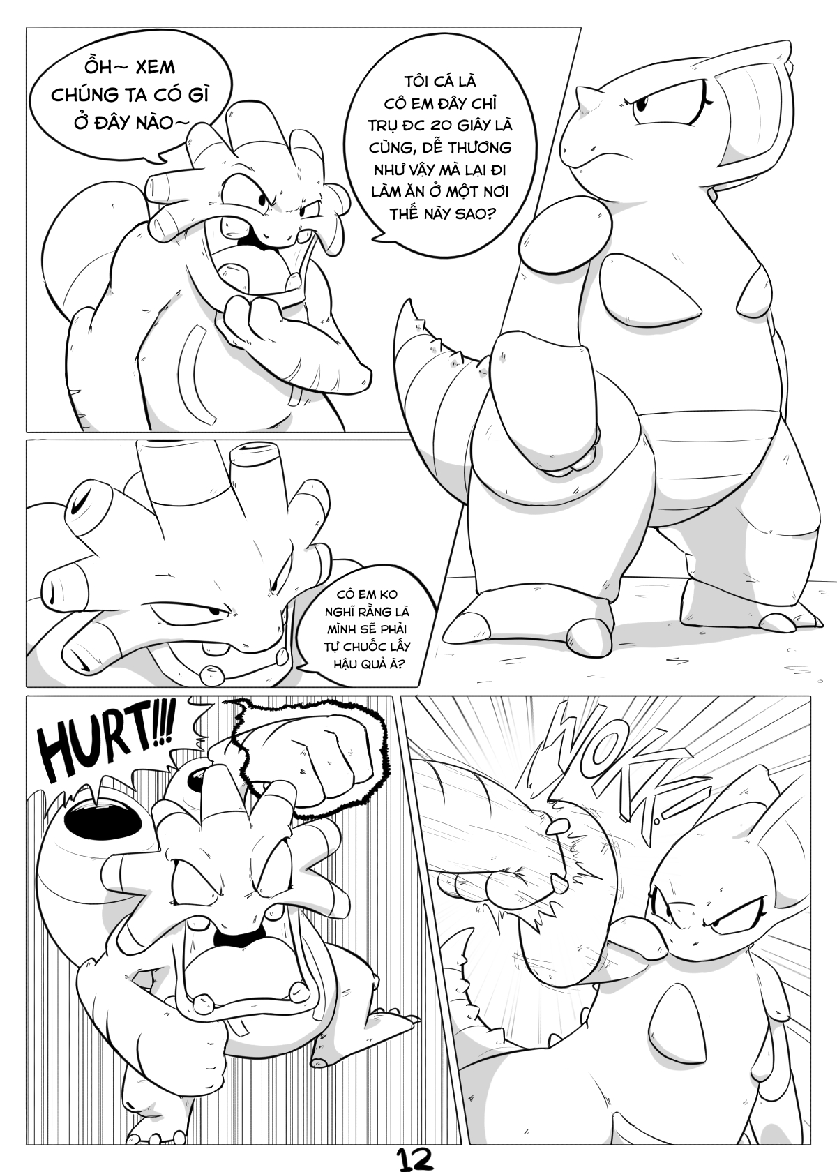 Cuộc phiêu lưu kỳ thú của nidoqueen - Chap 4 - 12
