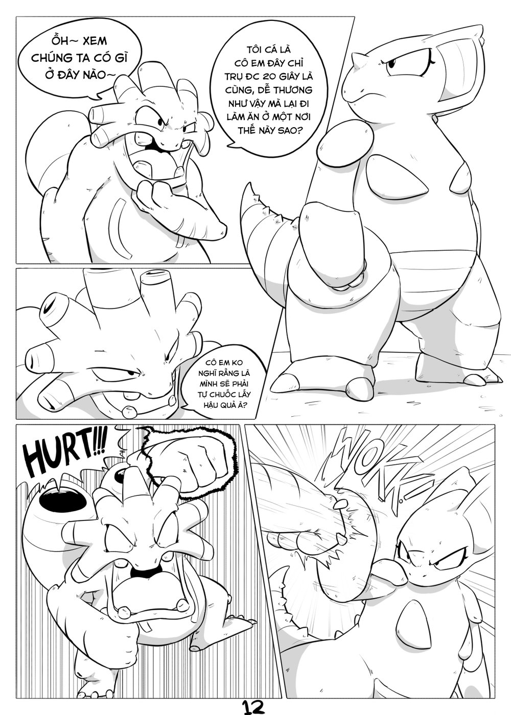 Cuộc phiêu lưu kỳ thú của nidoqueen - Chap 4 - 12