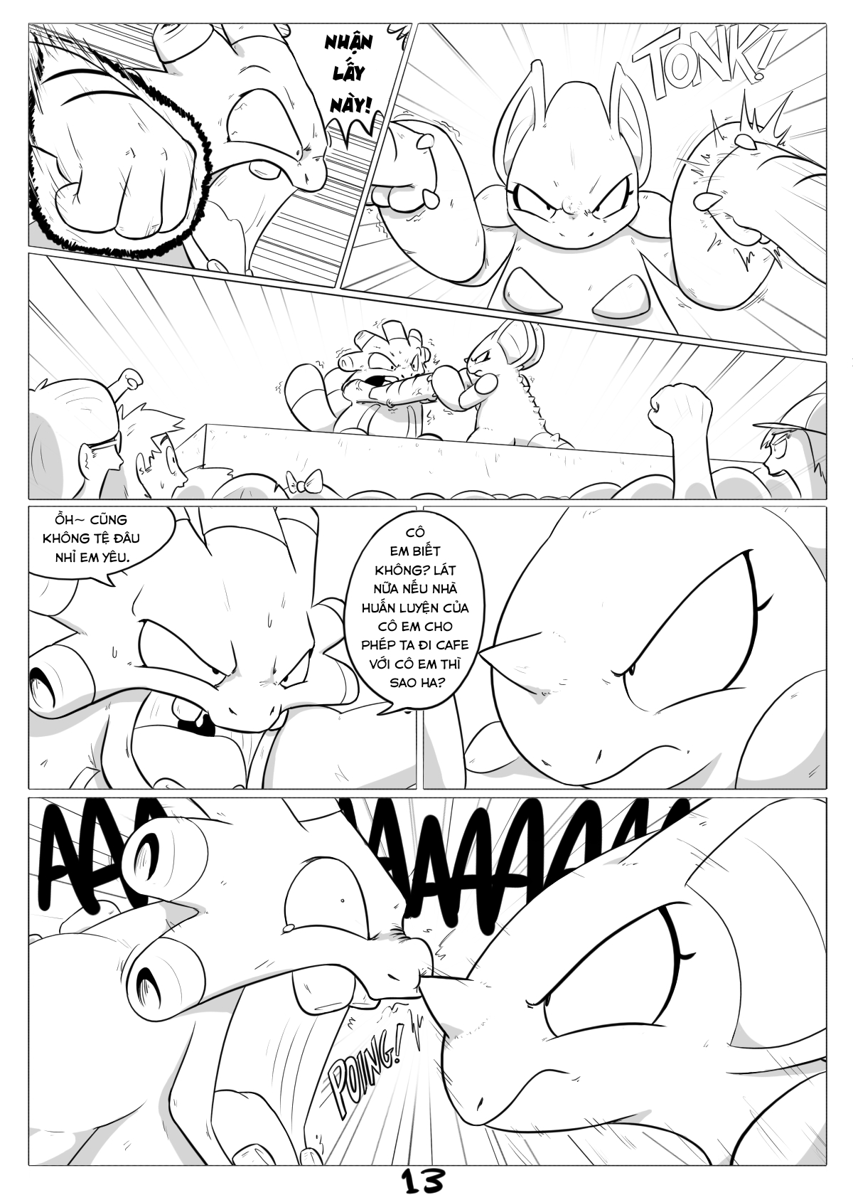 Cuộc phiêu lưu kỳ thú của nidoqueen - Chap 4 - 13