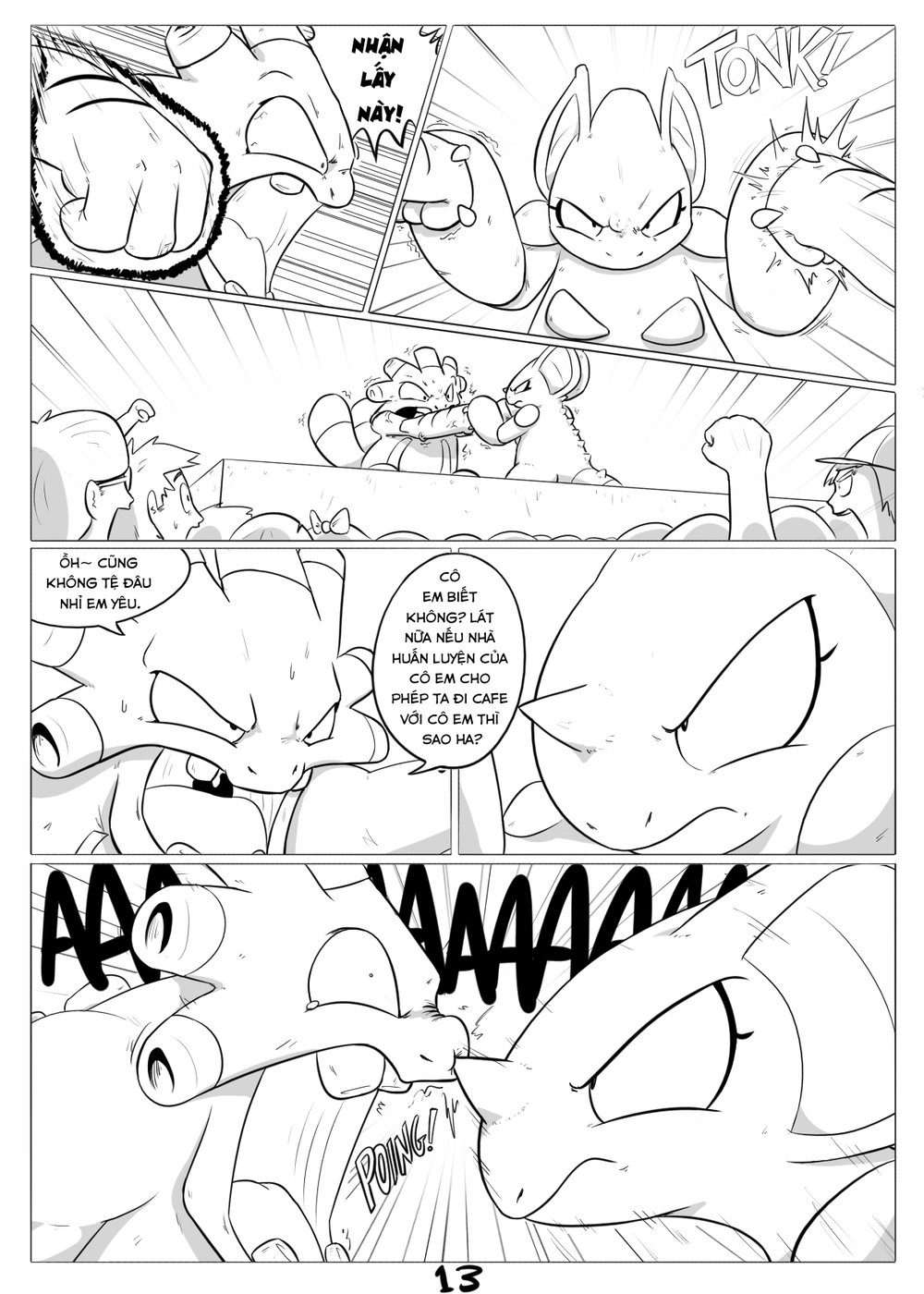 Cuộc phiêu lưu kỳ thú của nidoqueen - Chap 4 - 13