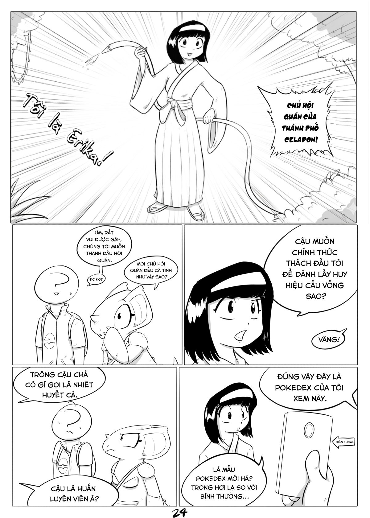 Cuộc phiêu lưu kỳ thú của nidoqueen - Chap 4 - 24