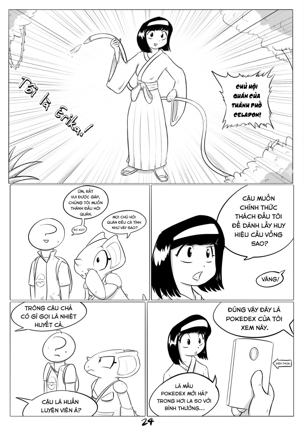 Cuộc phiêu lưu kỳ thú của nidoqueen - Chap 4 - 24
