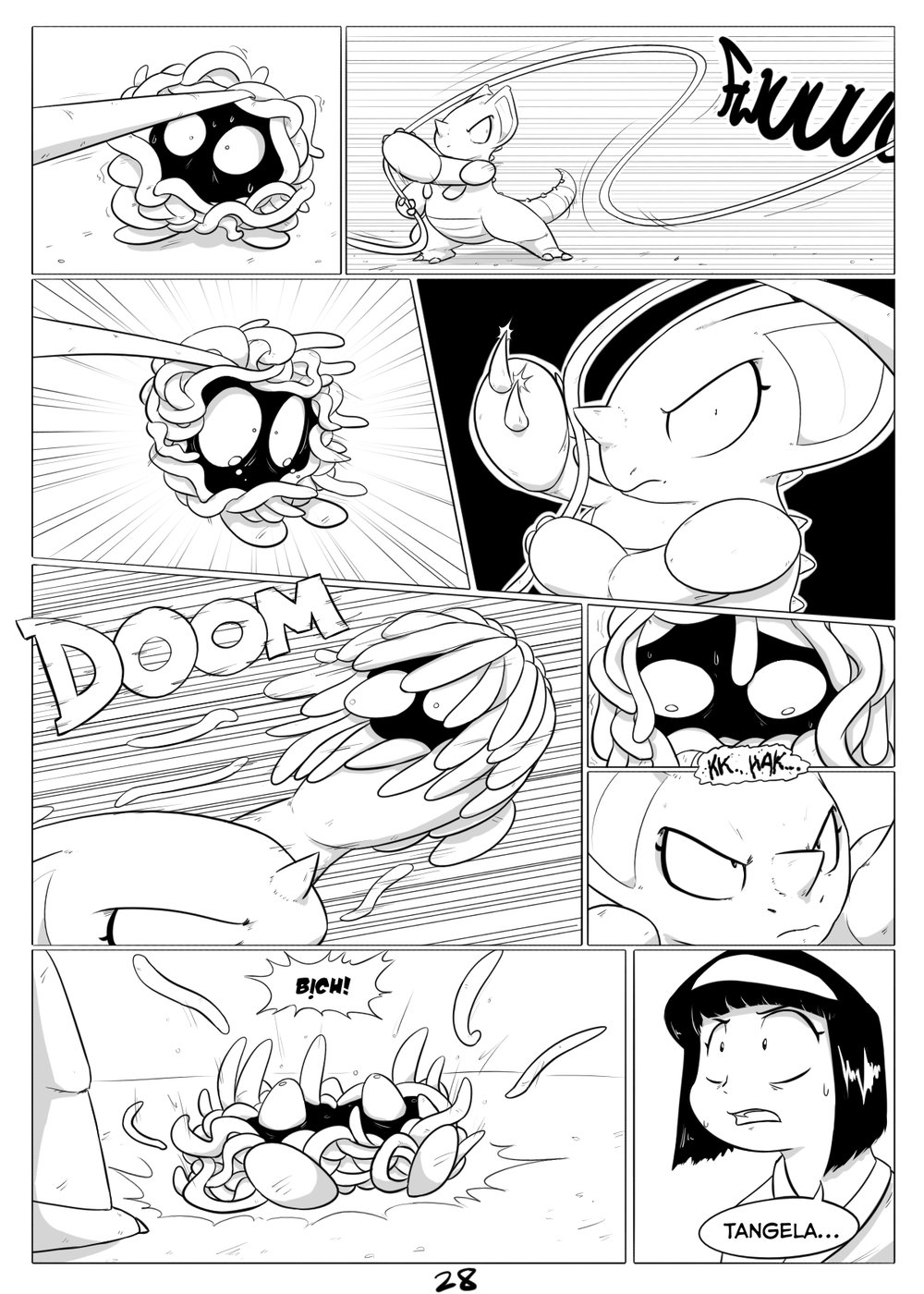 Cuộc phiêu lưu kỳ thú của nidoqueen - Chap 4 - 28
